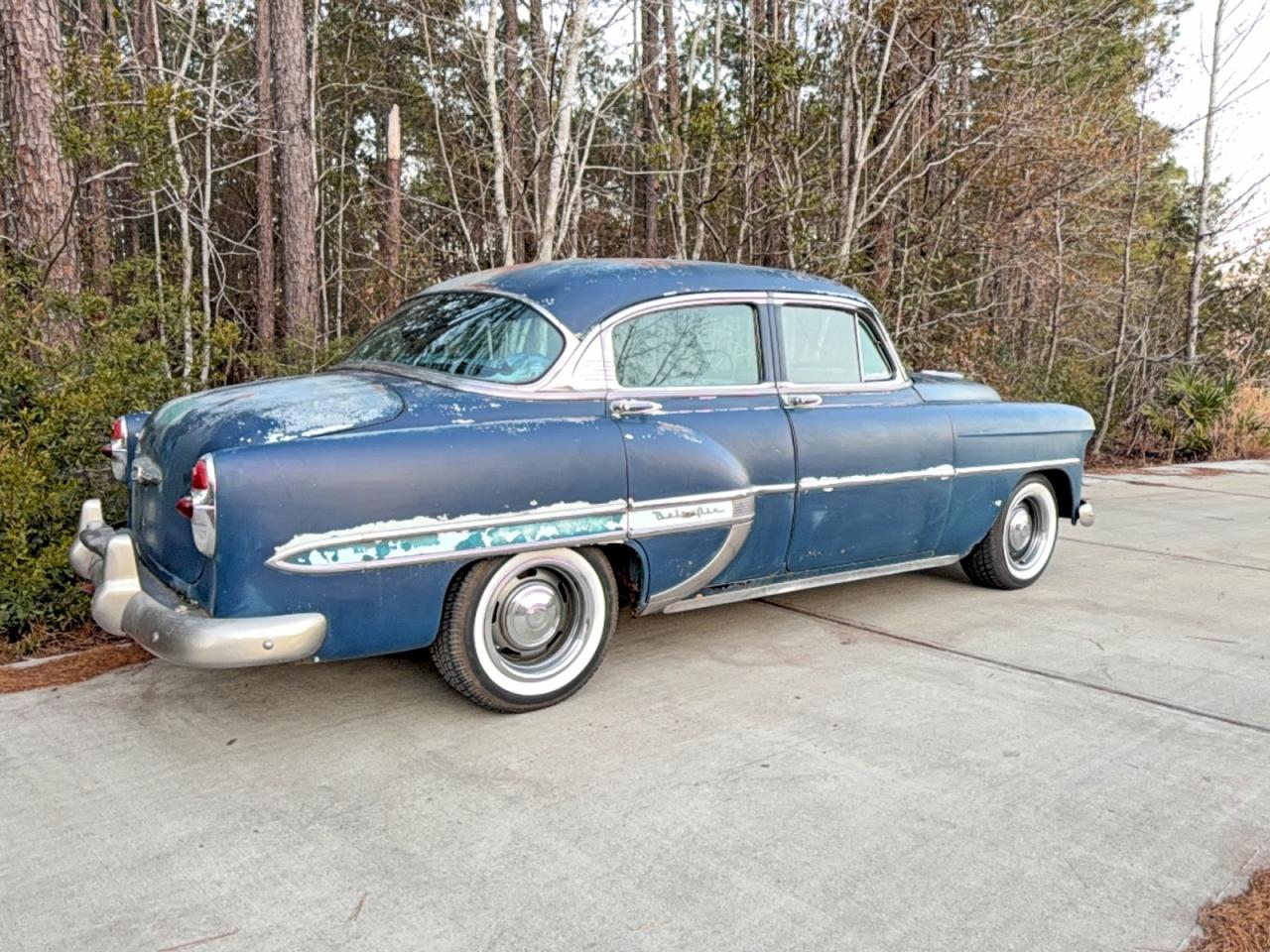 1953 Chevrolet Belair Синий vin: LAQ416395