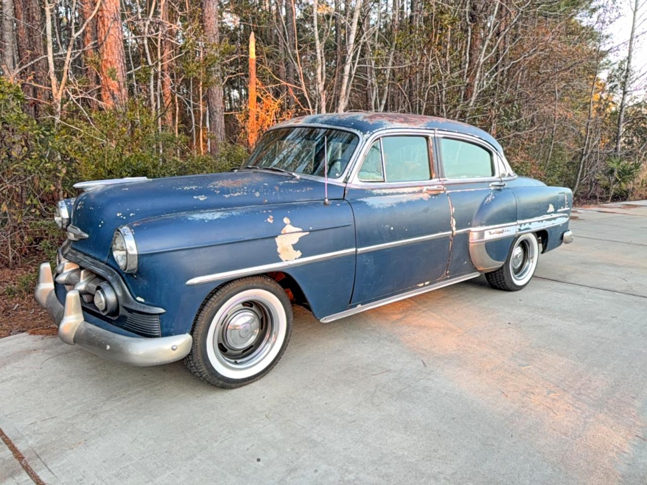 1953 Chevrolet Belair Синий vin: LAQ416395