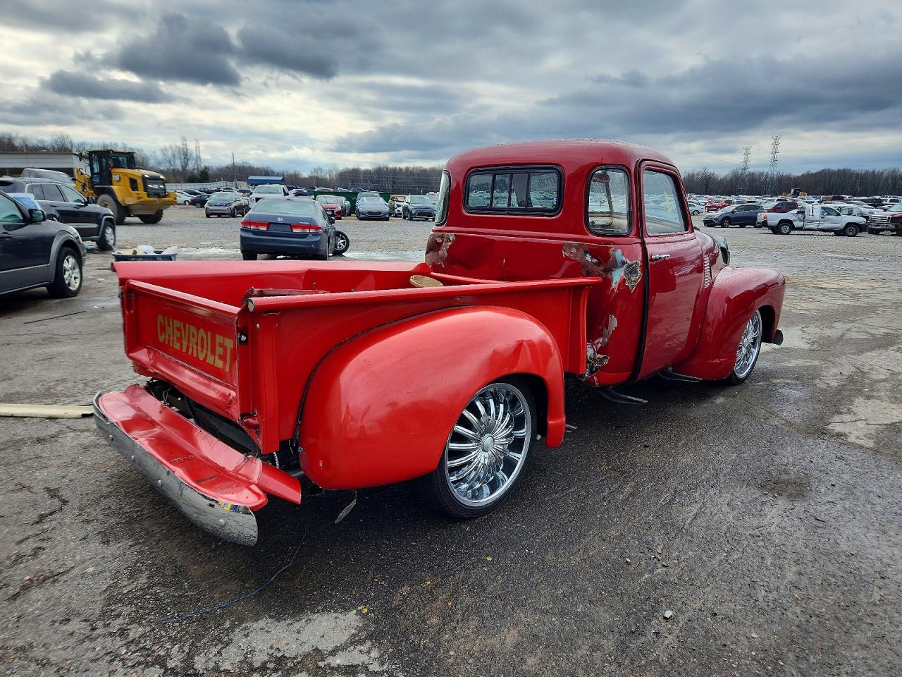 1953 Chevrolet C-series Red vin: LBA969859