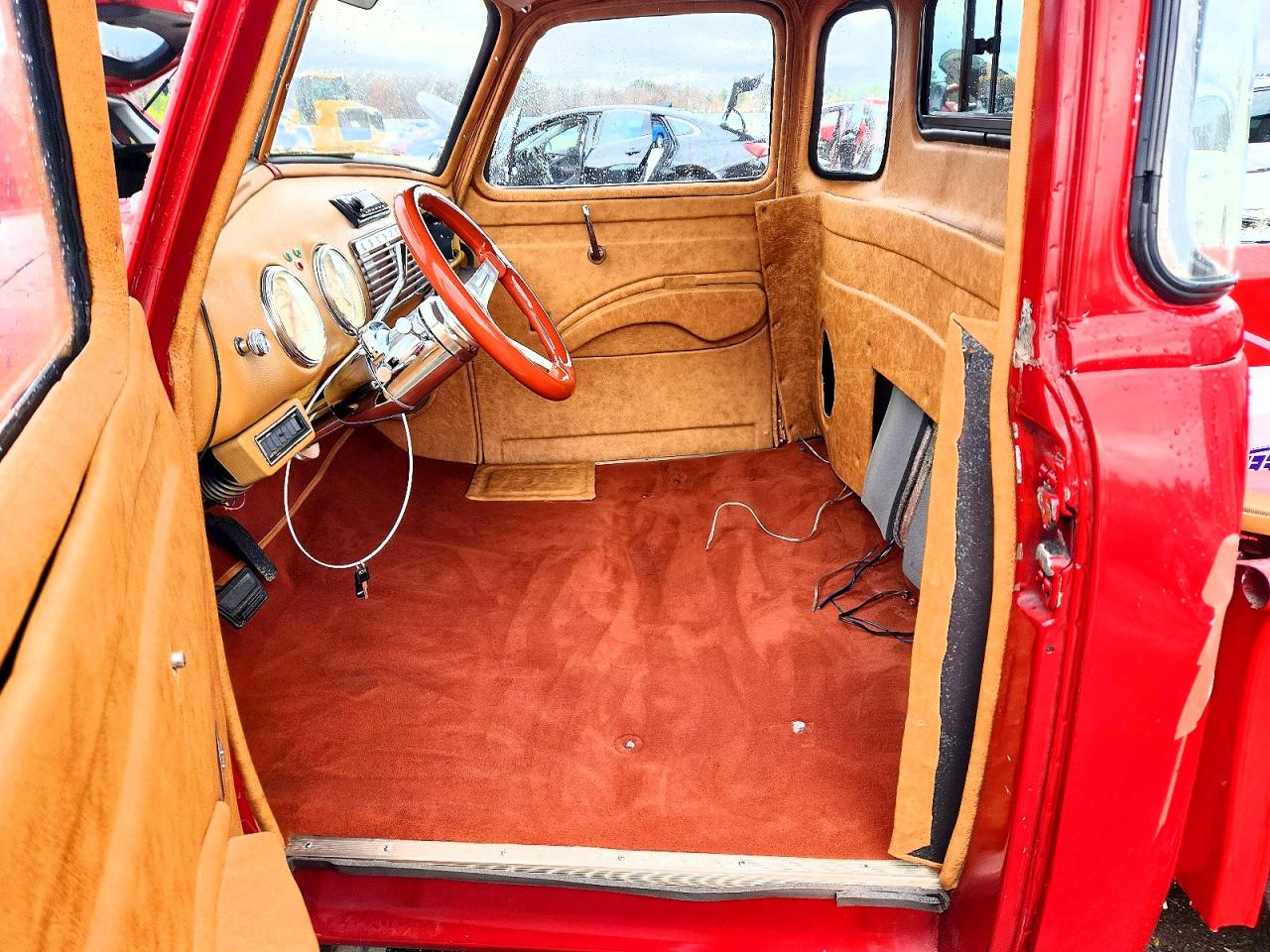 1953 Chevrolet C-series Red vin: LBA969859