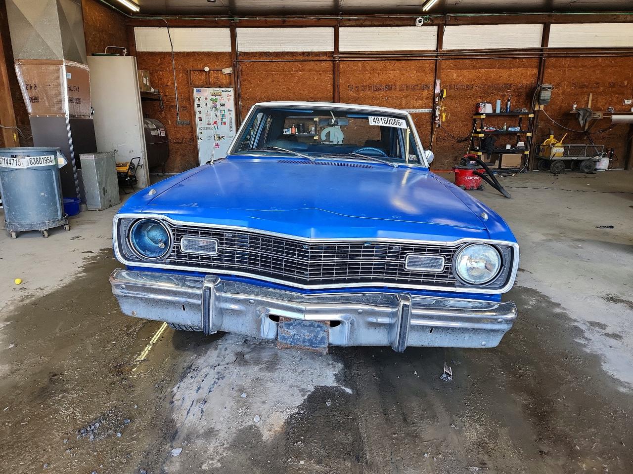 1974 Dodge Dart Blue vin: LH41G4R273719