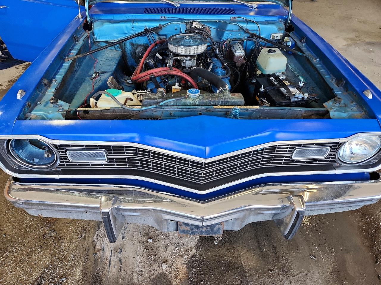 1974 Dodge Dart Blue vin: LH41G4R273719