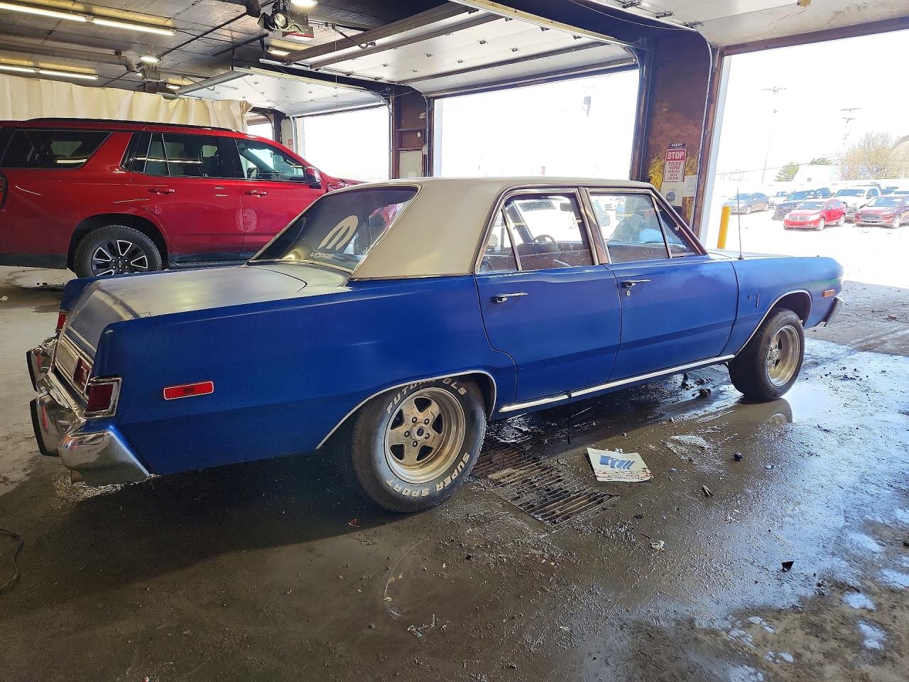 1974 Dodge Dart Blue vin: LH41G4R273719