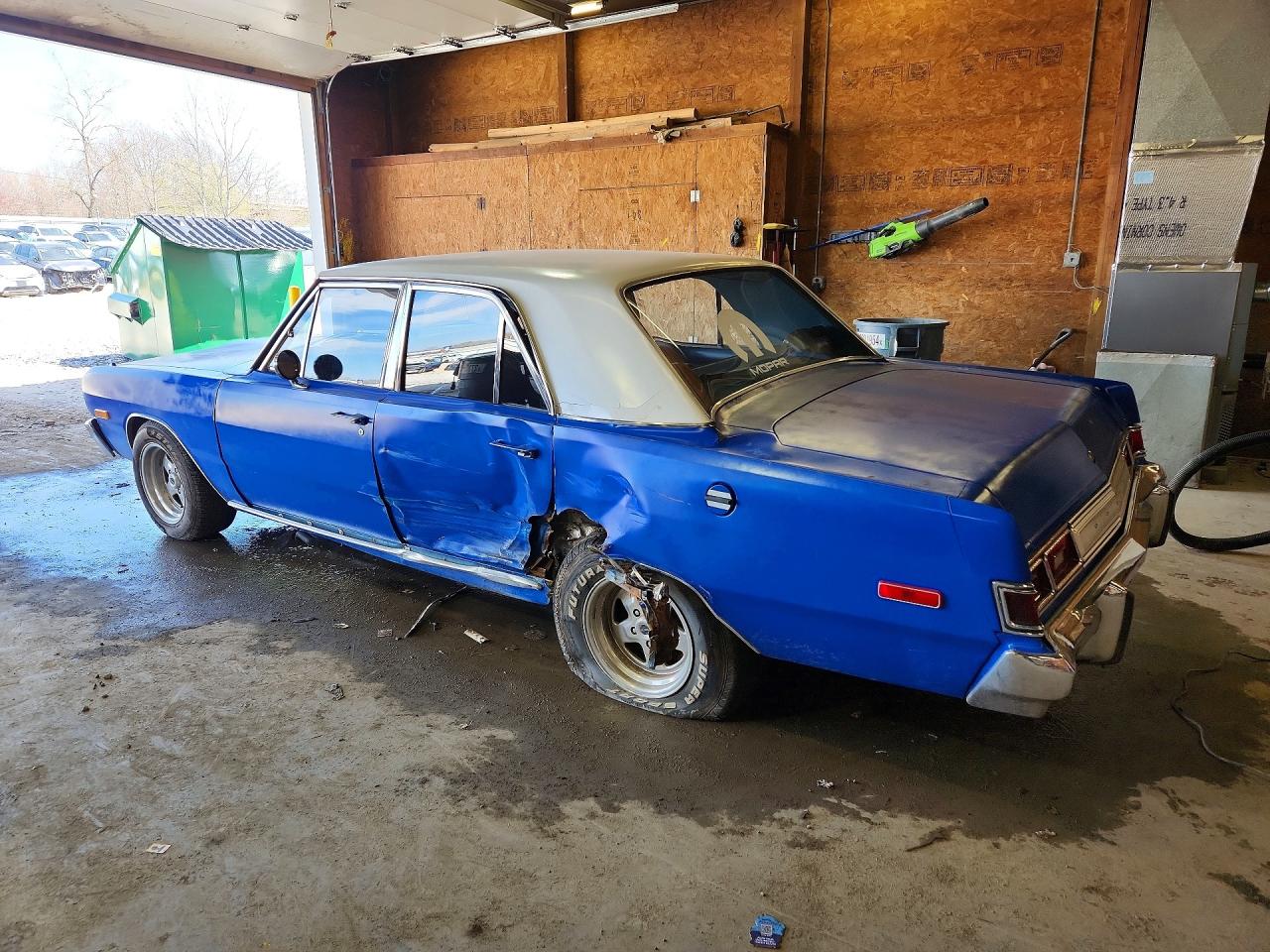 1974 Dodge Dart Blue vin: LH41G4R273719