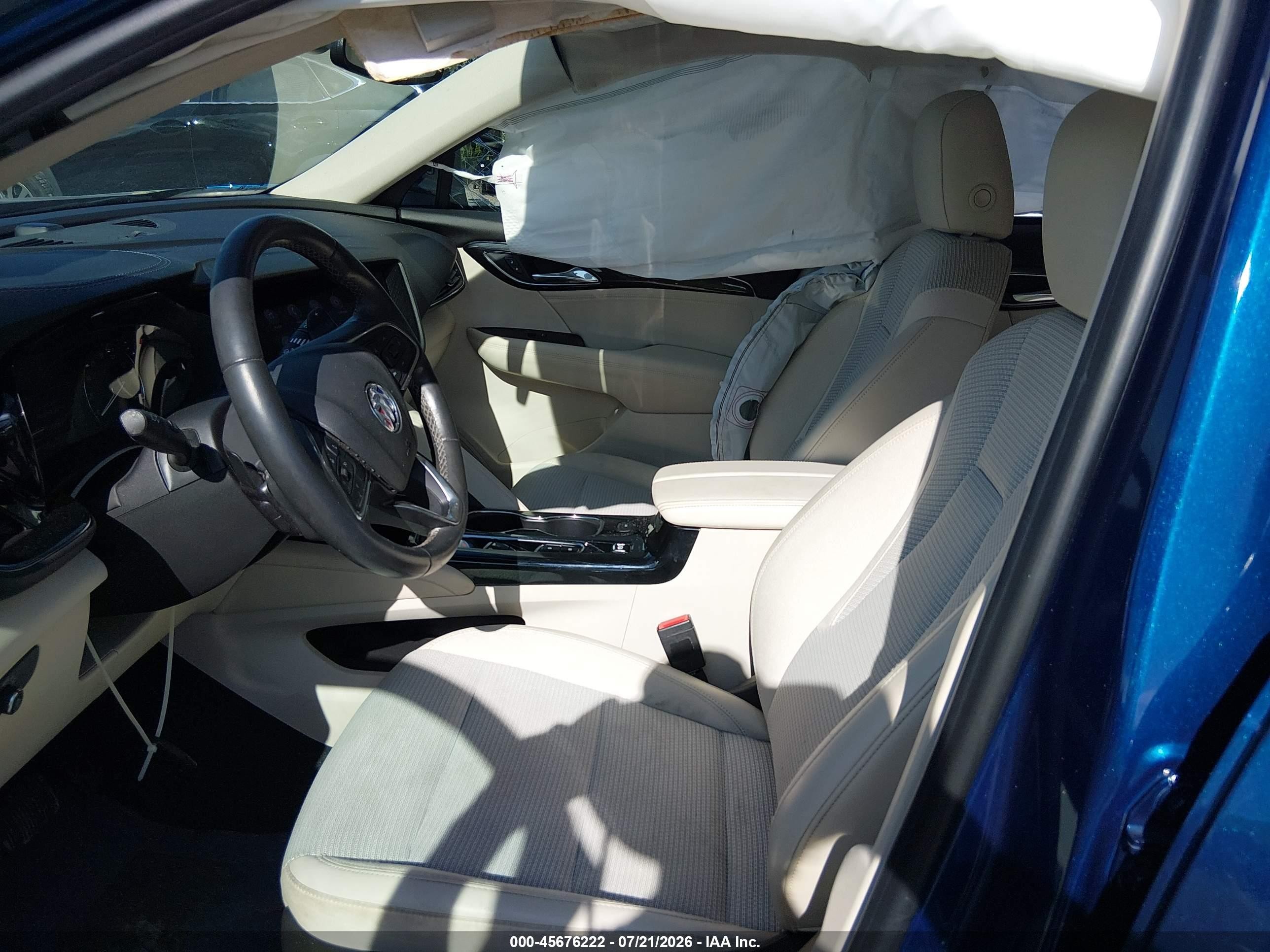 2022 Buick Envision Fwd Preferred Blue vin: LRBAZLR42ND021786