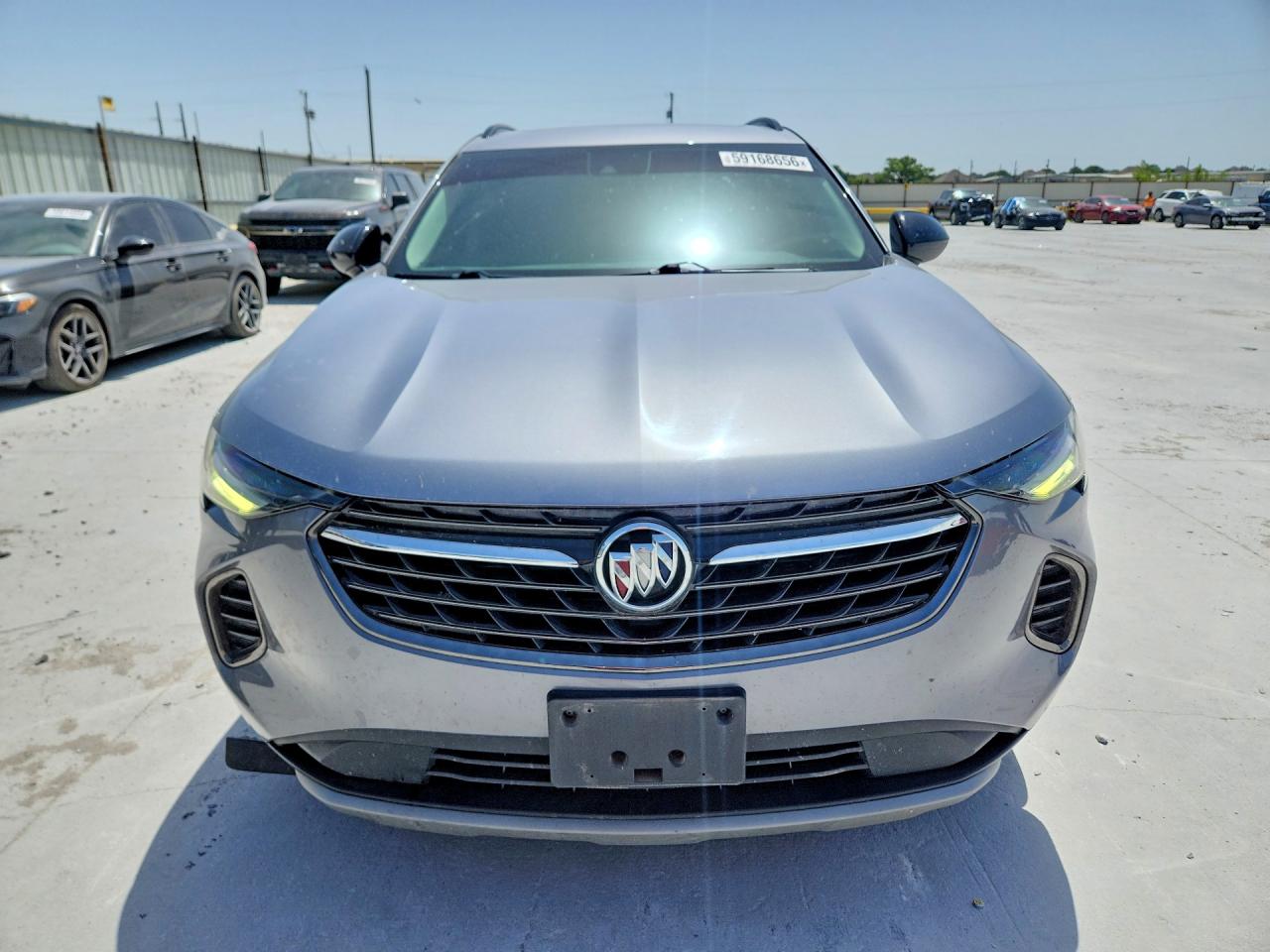 2022 Buick Envision Preferred Silver vin: LRBAZLR43ND068454