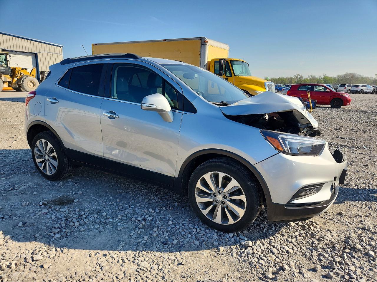 2019 Buick Encore Preferred Silver vin: LRBCJASB9KY008051