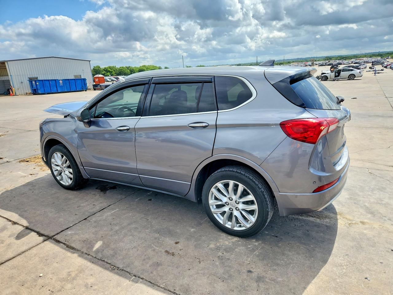 2019 Buick Envision Premium Ii Silver vin: LRBFX4SX0KD010027