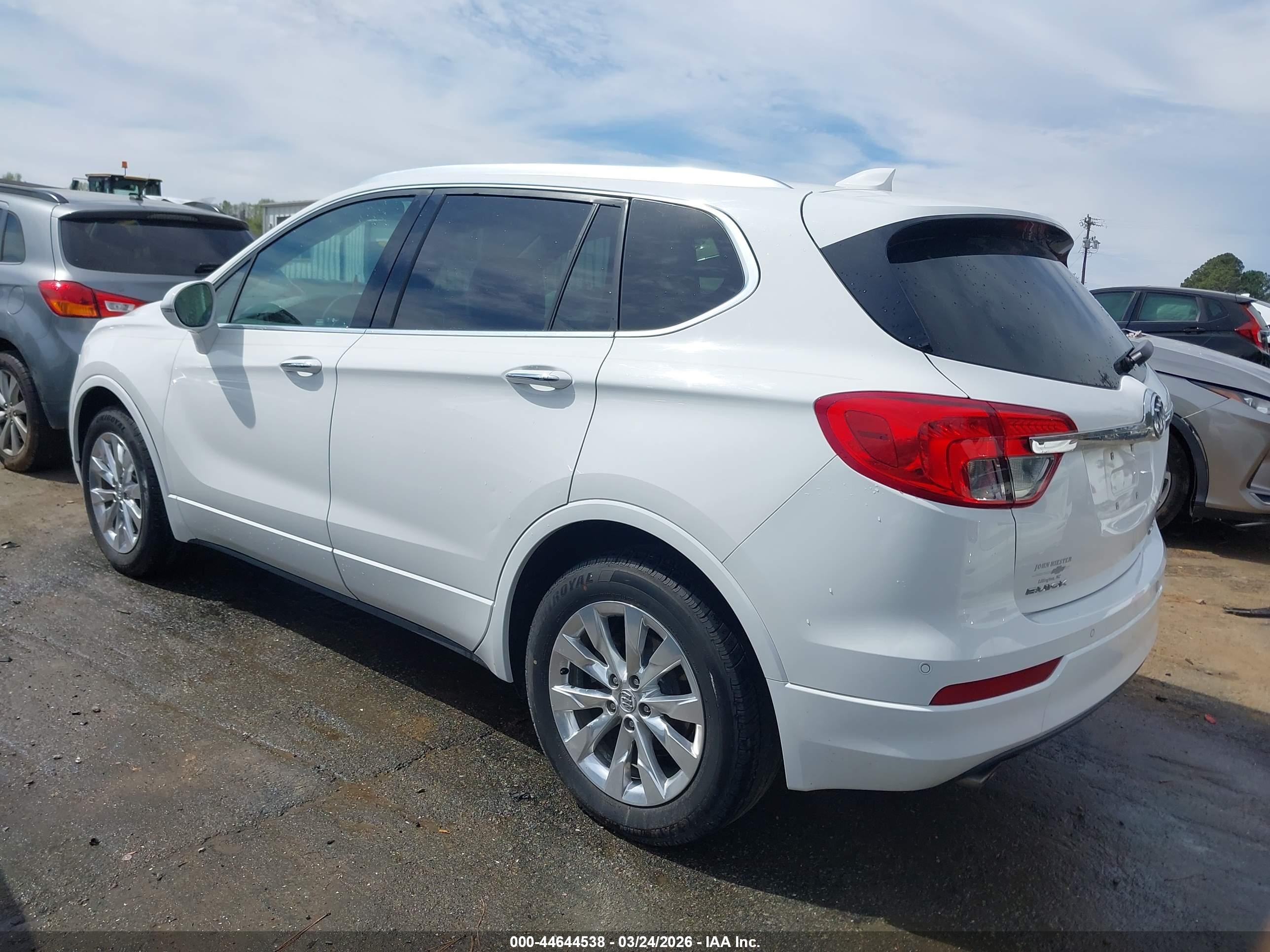2017 Buick Envision Essence White vin: LRBFXBSA9HD090341