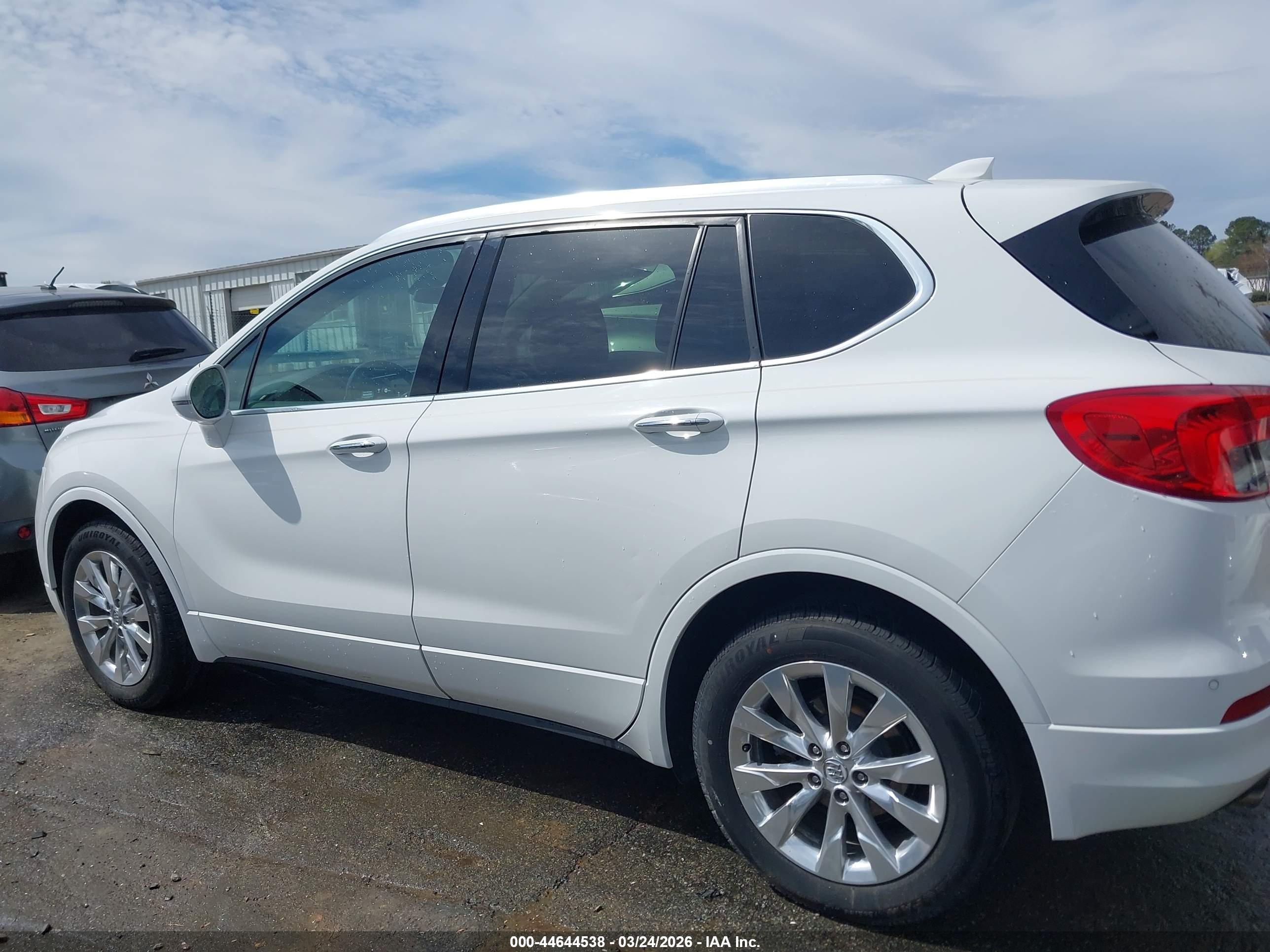 2017 Buick Envision Essence White vin: LRBFXBSA9HD090341