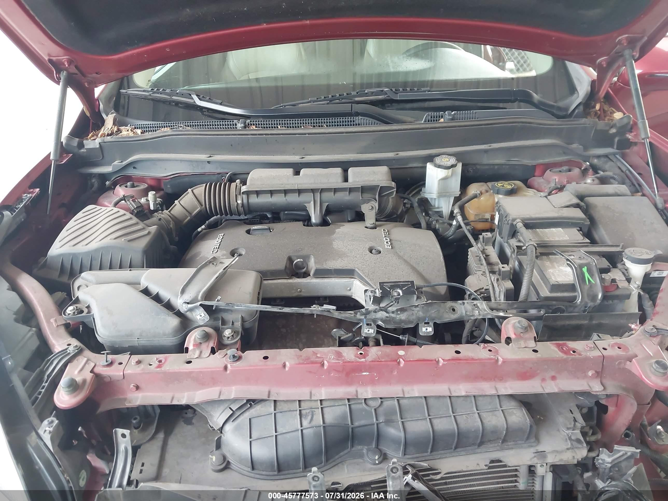 2017 Buick Envision Essence Red vin: LRBFXBSAXHD177567