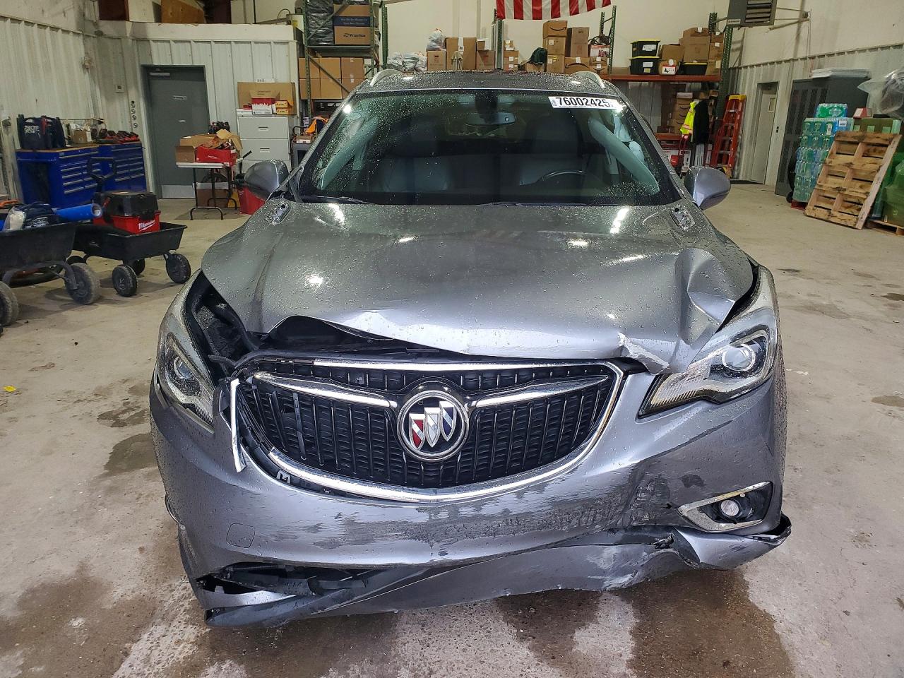 2019 Buick Envision Essence Gray vin: LRBFXCSA6KD005498