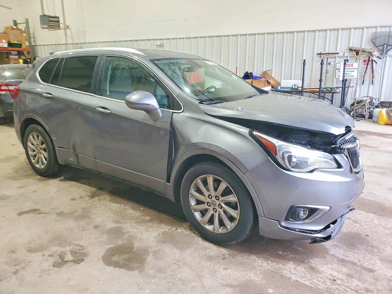 2019 Buick Envision Essence Gray vin: LRBFXCSA6KD005498