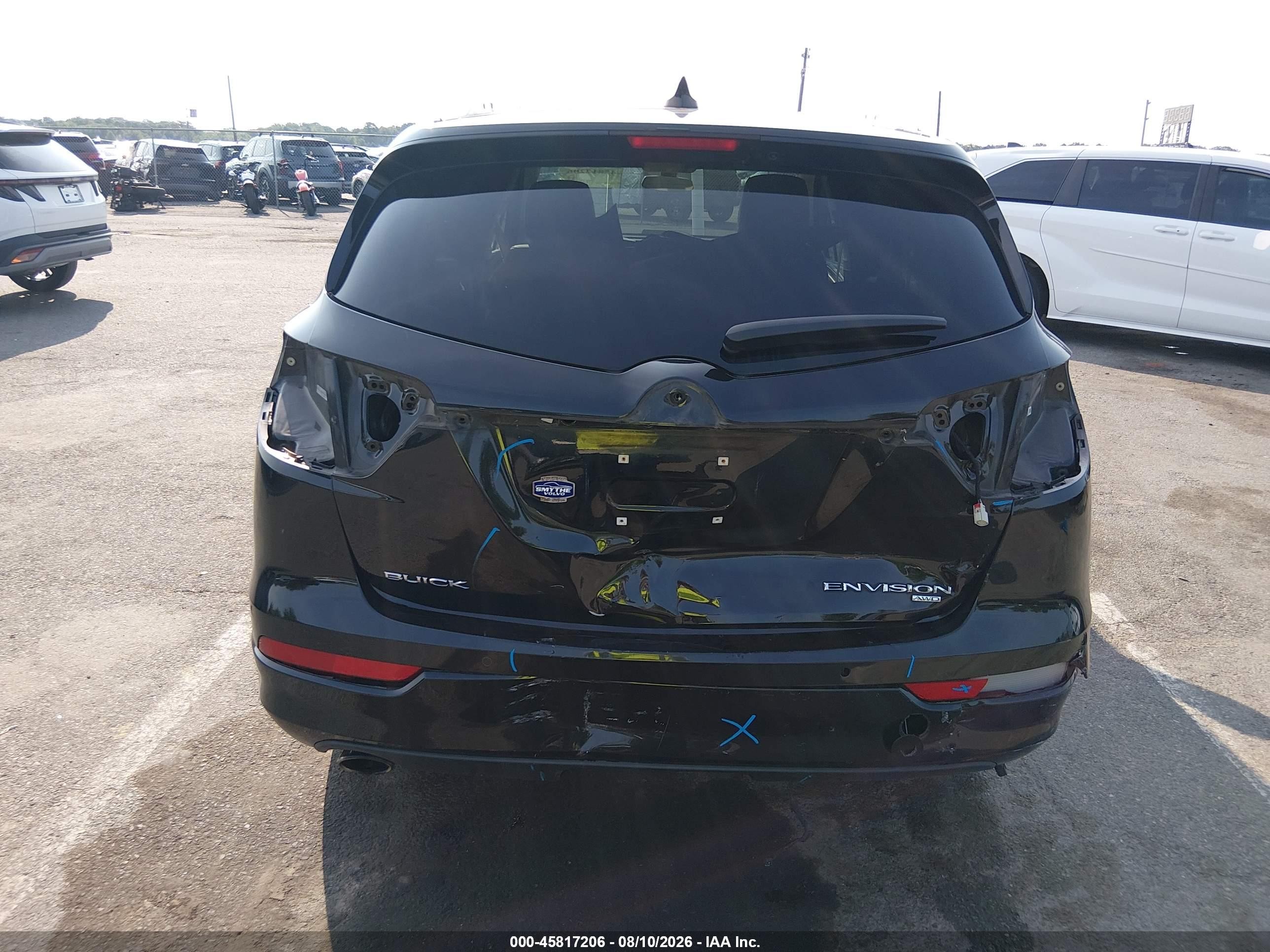 2017 Buick Envision Essence Black vin: LRBFXDSA7HD218569