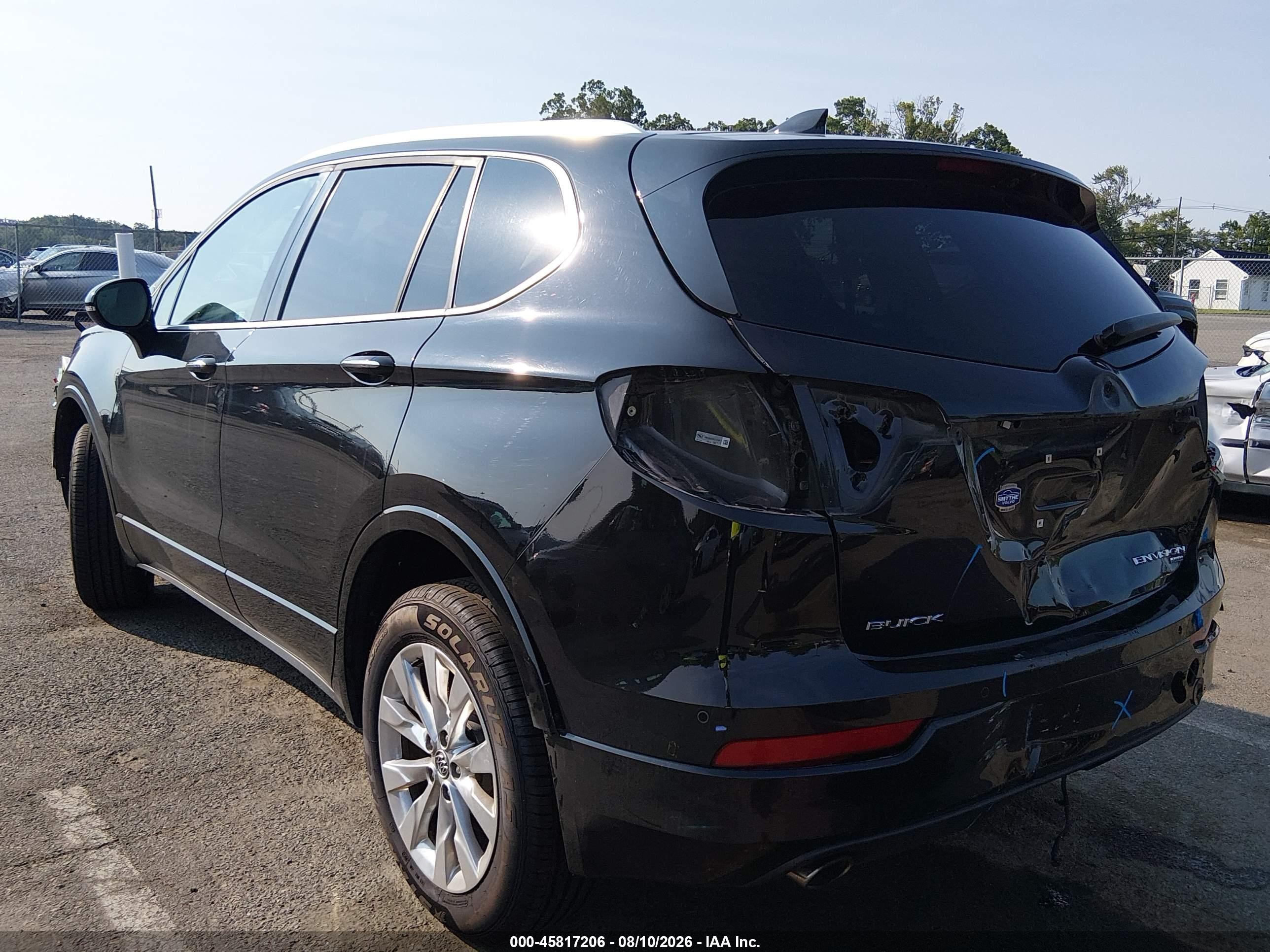 2017 Buick Envision Essence Black vin: LRBFXDSA7HD218569