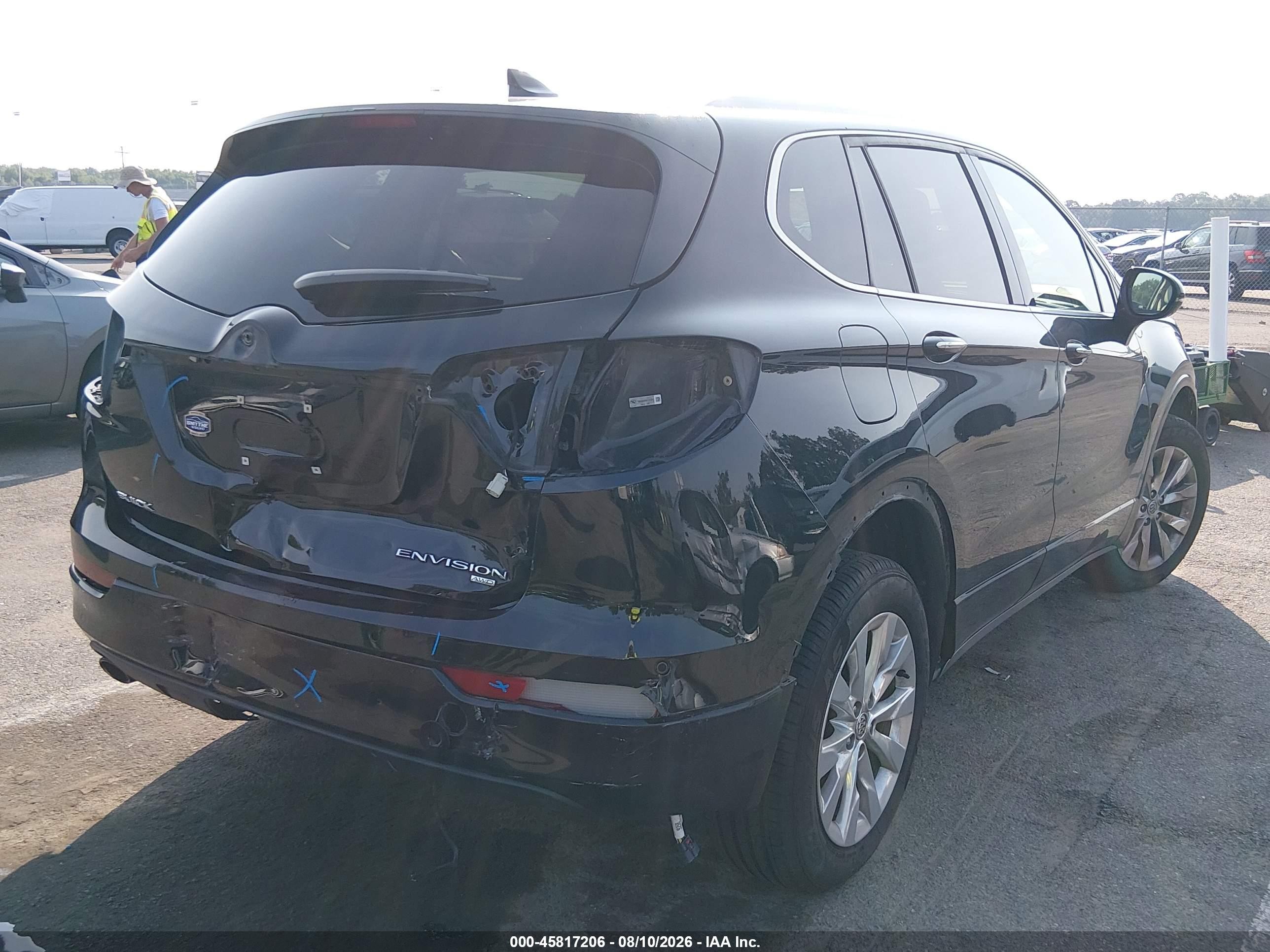 2017 Buick Envision Essence Black vin: LRBFXDSA7HD218569