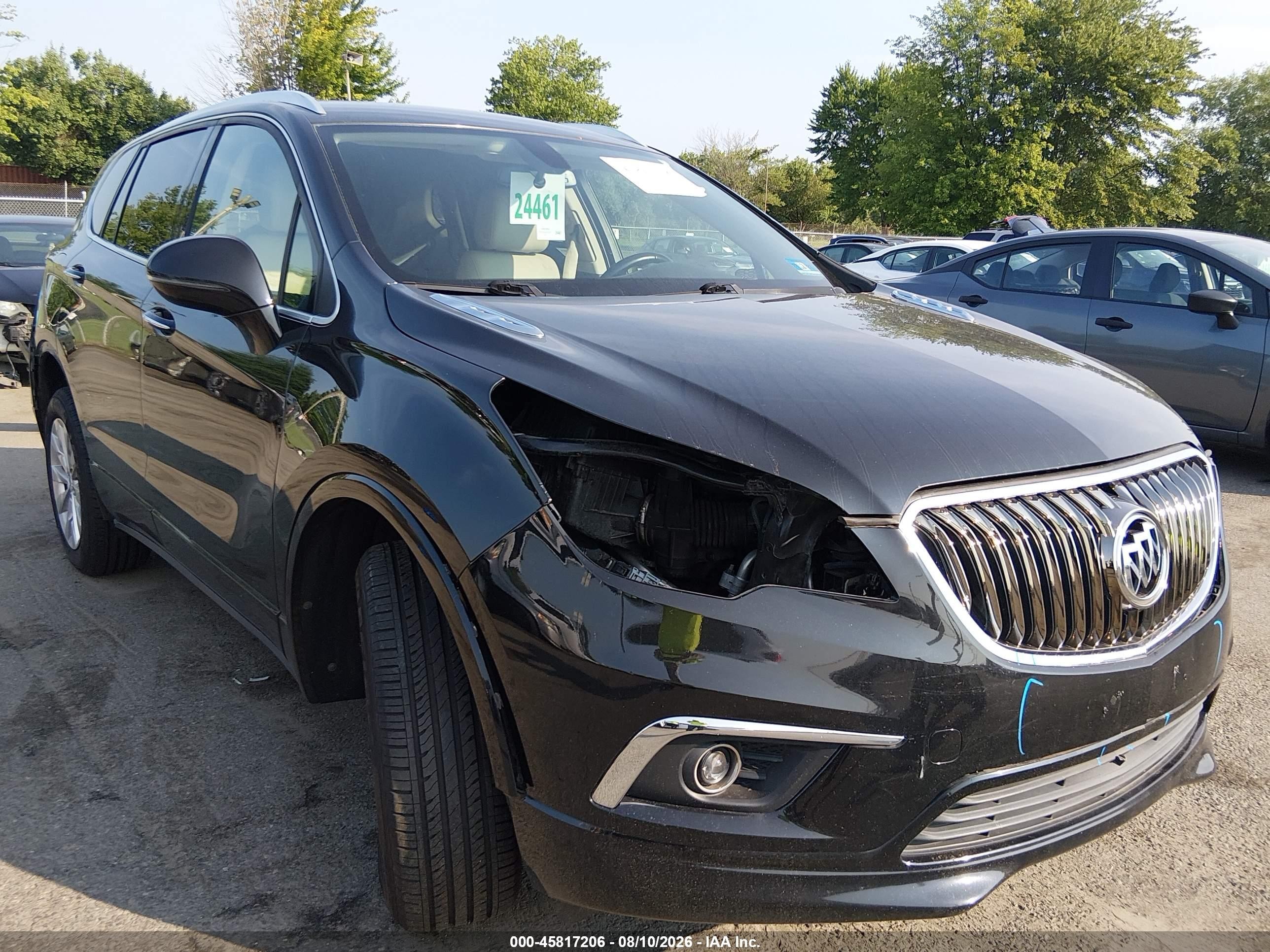 2017 Buick Envision Essence Black vin: LRBFXDSA7HD218569
