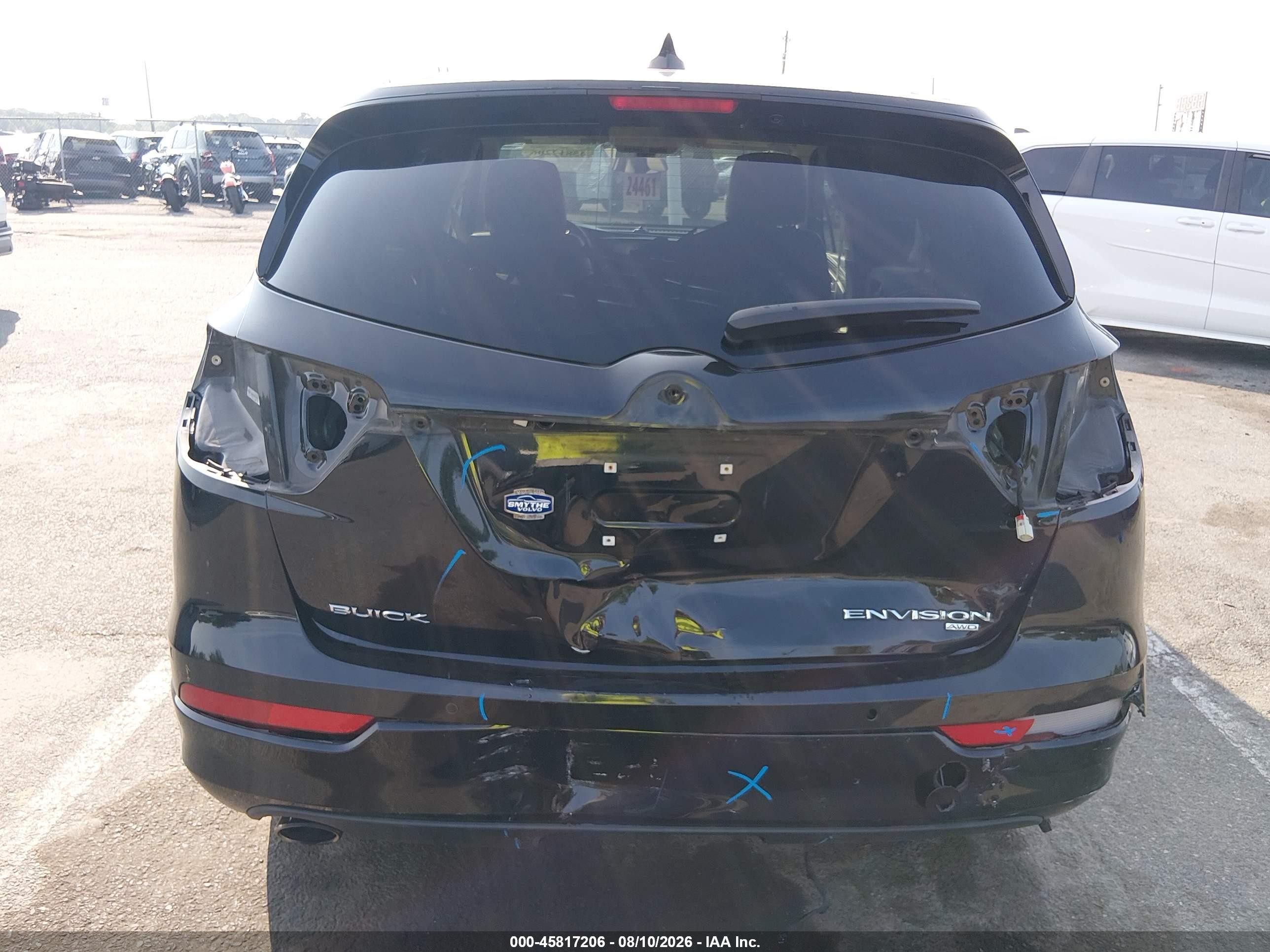 2017 Buick Envision Essence Black vin: LRBFXDSA7HD218569