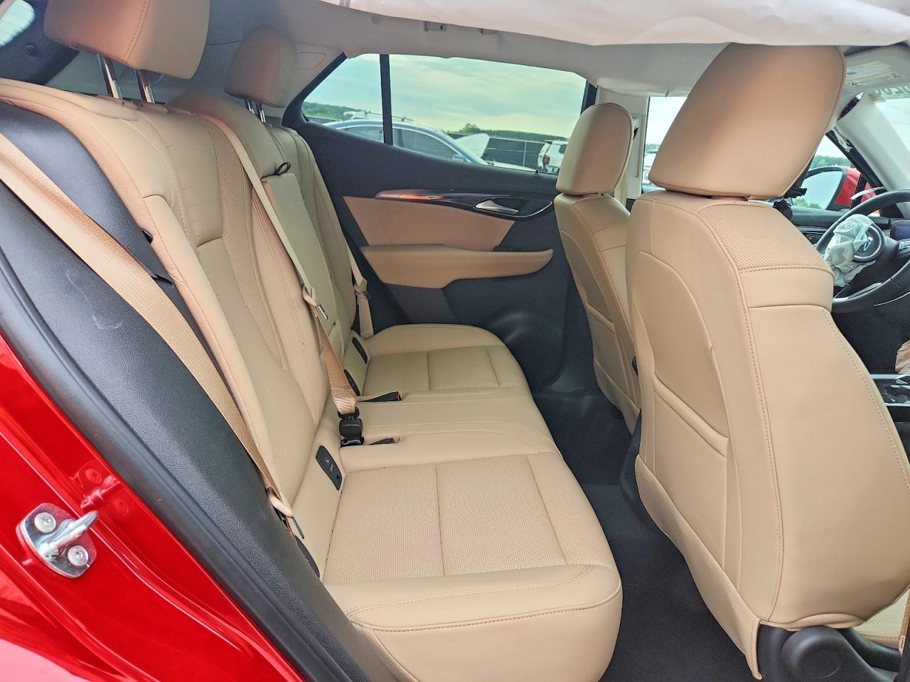 2025 Buick Envision Preferred Red vin: LRBFZKE44SD031382
