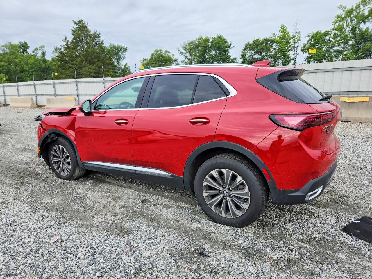2025 Buick Envision Preferred Red vin: LRBFZKE44SD031382