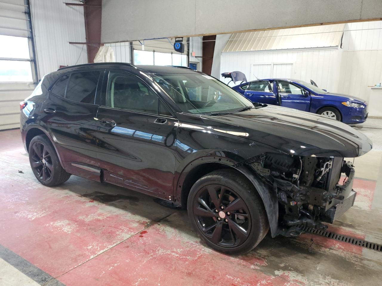2021 Buick Envision Preferred Черный vin: LRBFZMR42MD060520