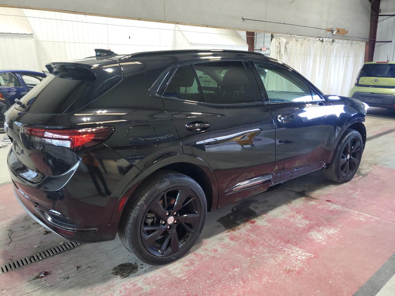 2021 Buick Envision Preferred Черный vin: LRBFZMR42MD060520