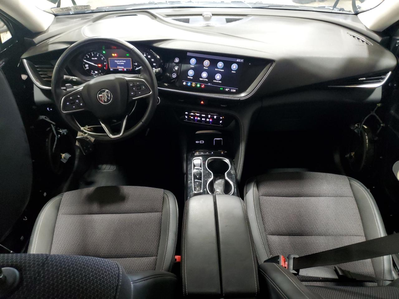 2021 Buick Envision Preferred Черный vin: LRBFZMR42MD060520