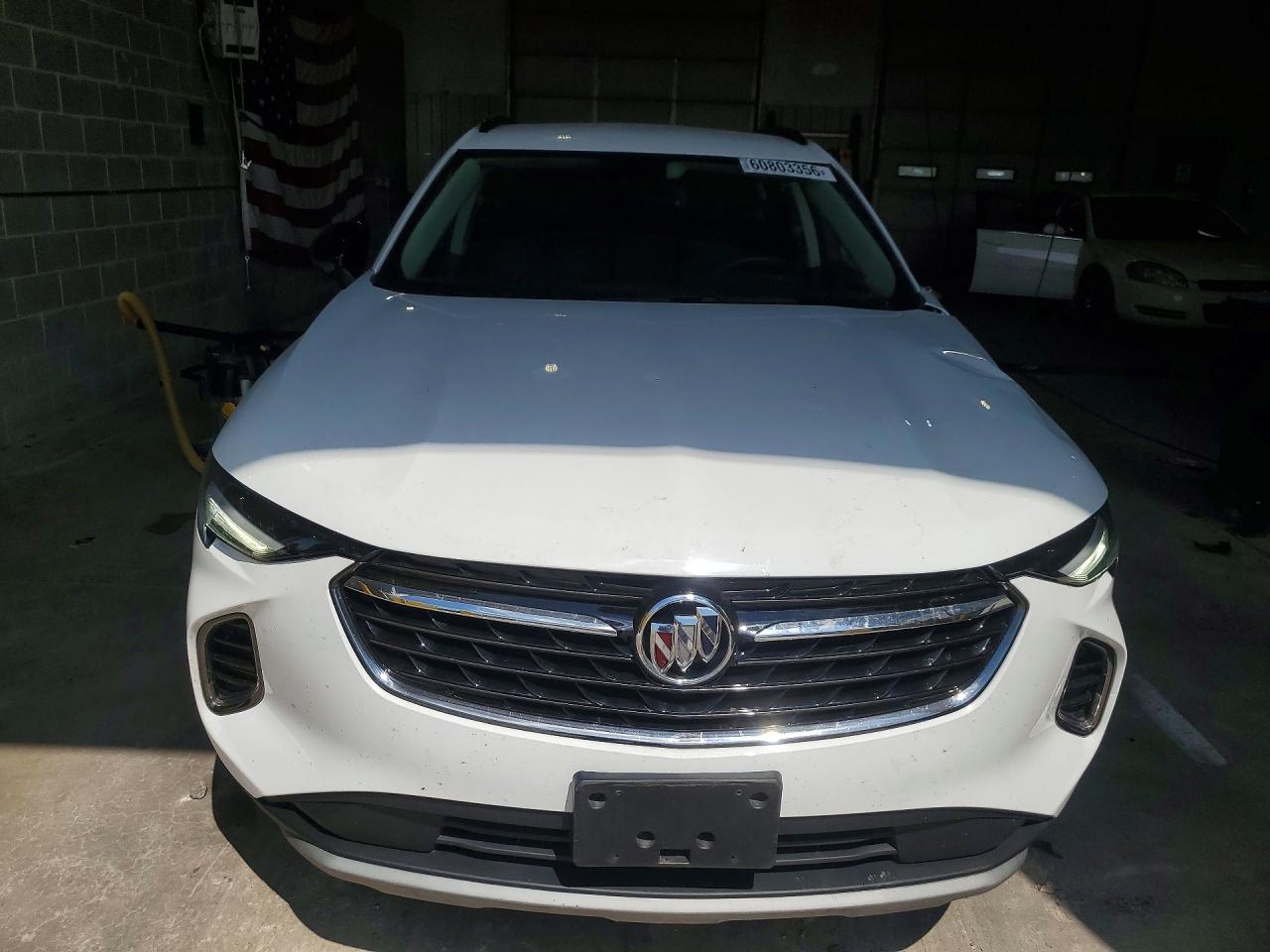 2023 Buick Envision Preferred White vin: LRBFZMR48PD024531