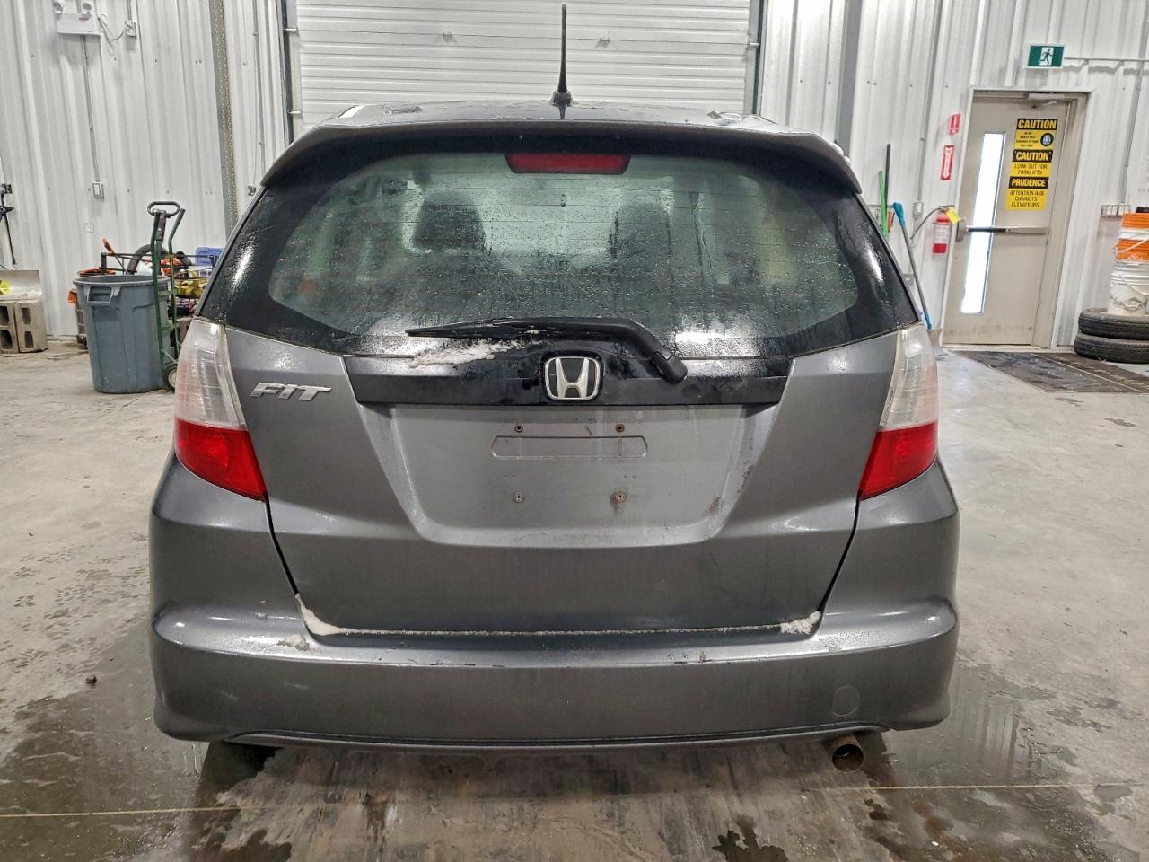 2014 Honda Fit Lx Gray vin: LUCGE8G53E3000074