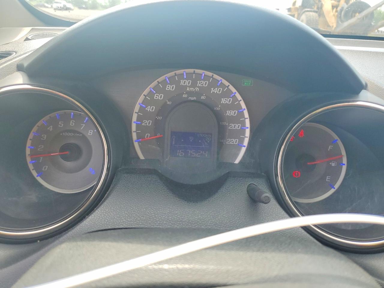 2012 Honda Fit Sport Gray vin: LUCGE8G78C3002806