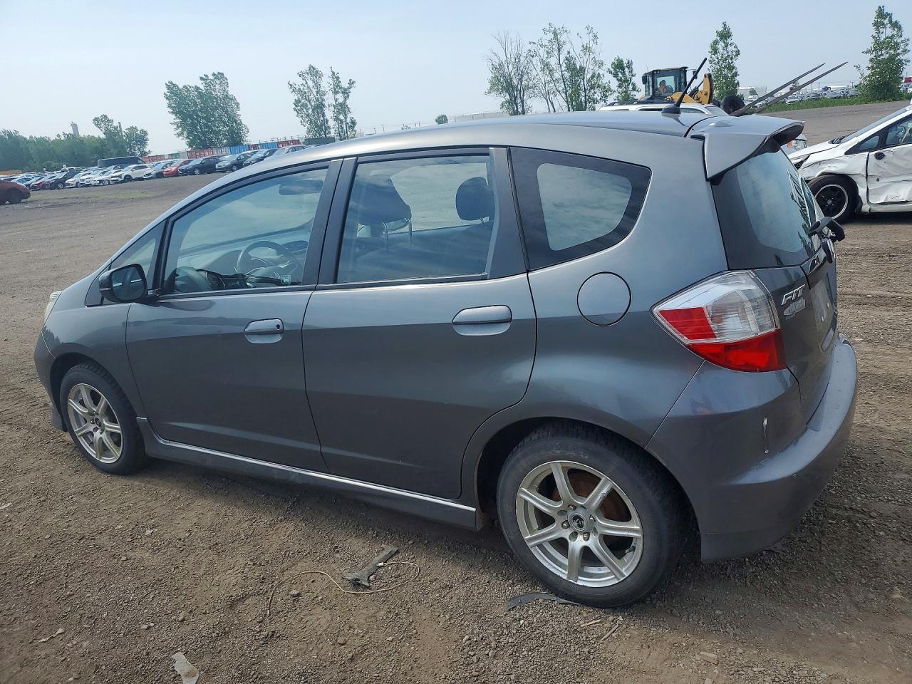 2012 Honda Fit Sport Gray vin: LUCGE8G78C3002806