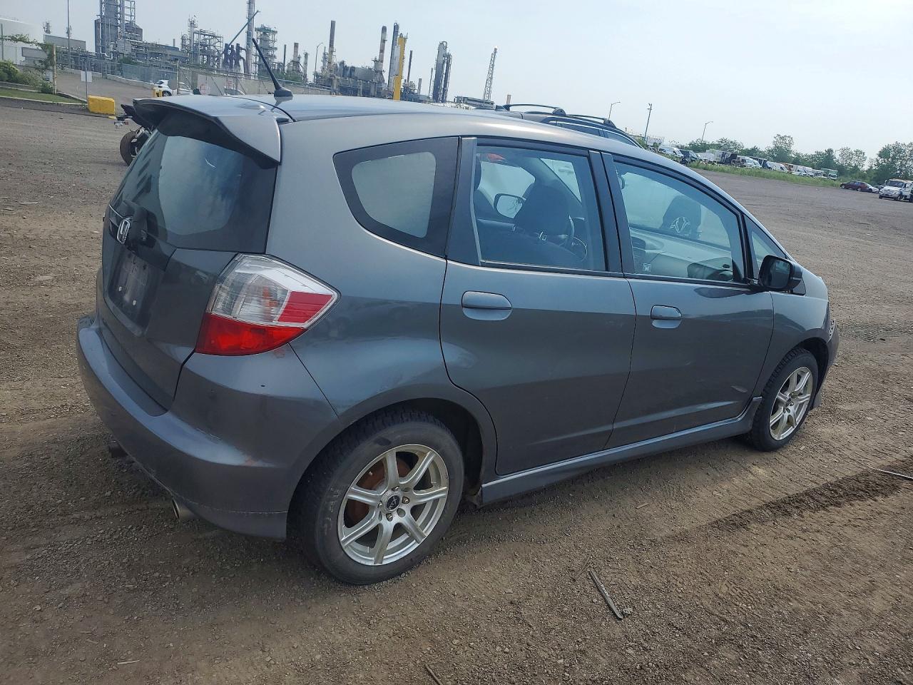 2012 Honda Fit Sport Gray vin: LUCGE8G78C3002806