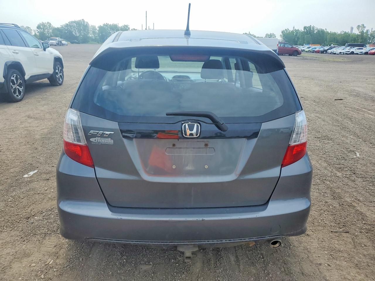 2012 Honda Fit Sport Gray vin: LUCGE8G78C3002806