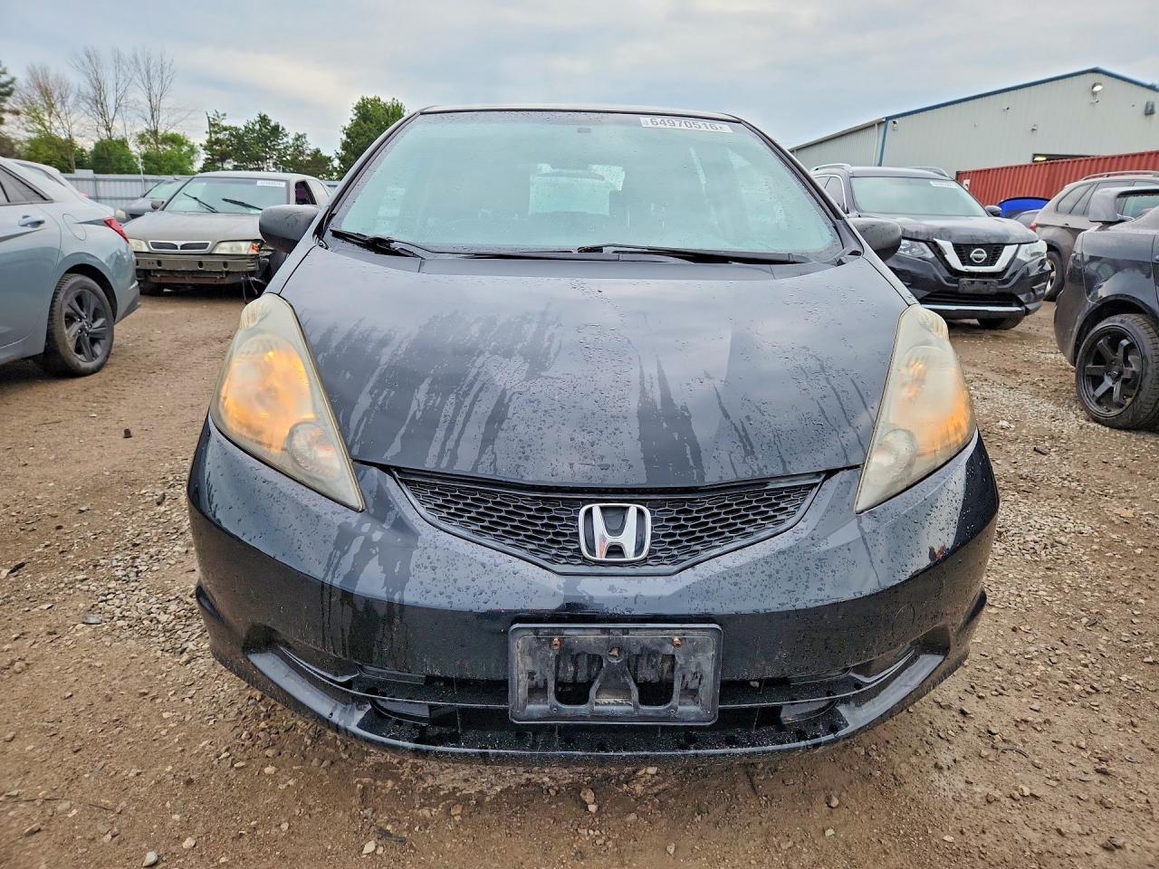 2012 Honda Fit Dx-a Black vin: LUCGE8H31C3003114