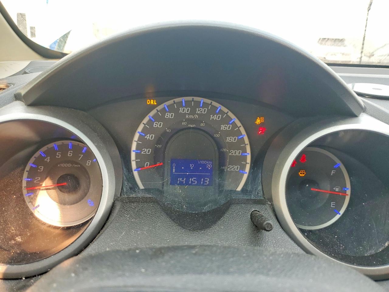 2013 Honda Fit Lx Blue vin: LUCGE8H55D3010876
