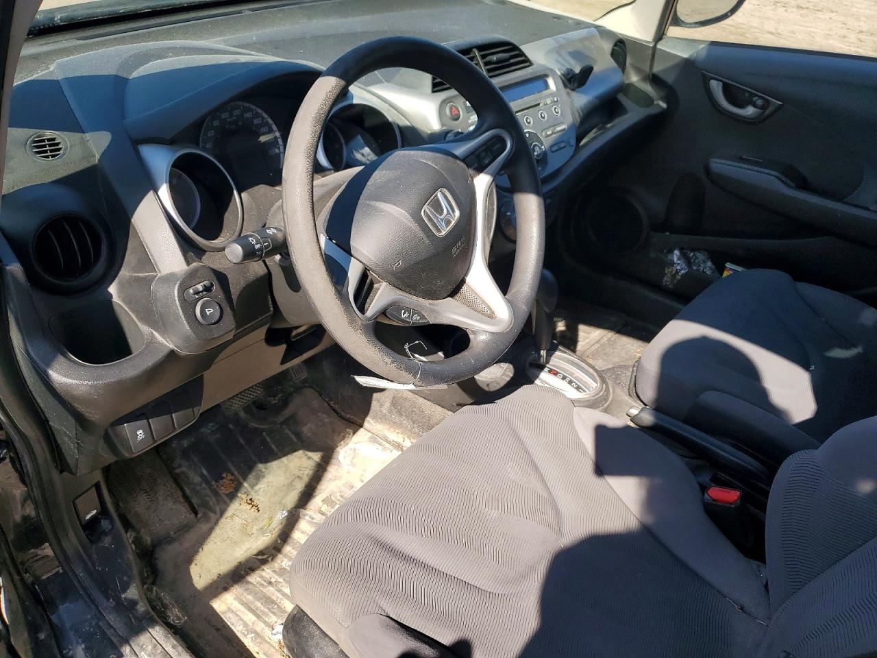 2012 Honda Fit Lx Black vin: LUCGE8H56C3004034