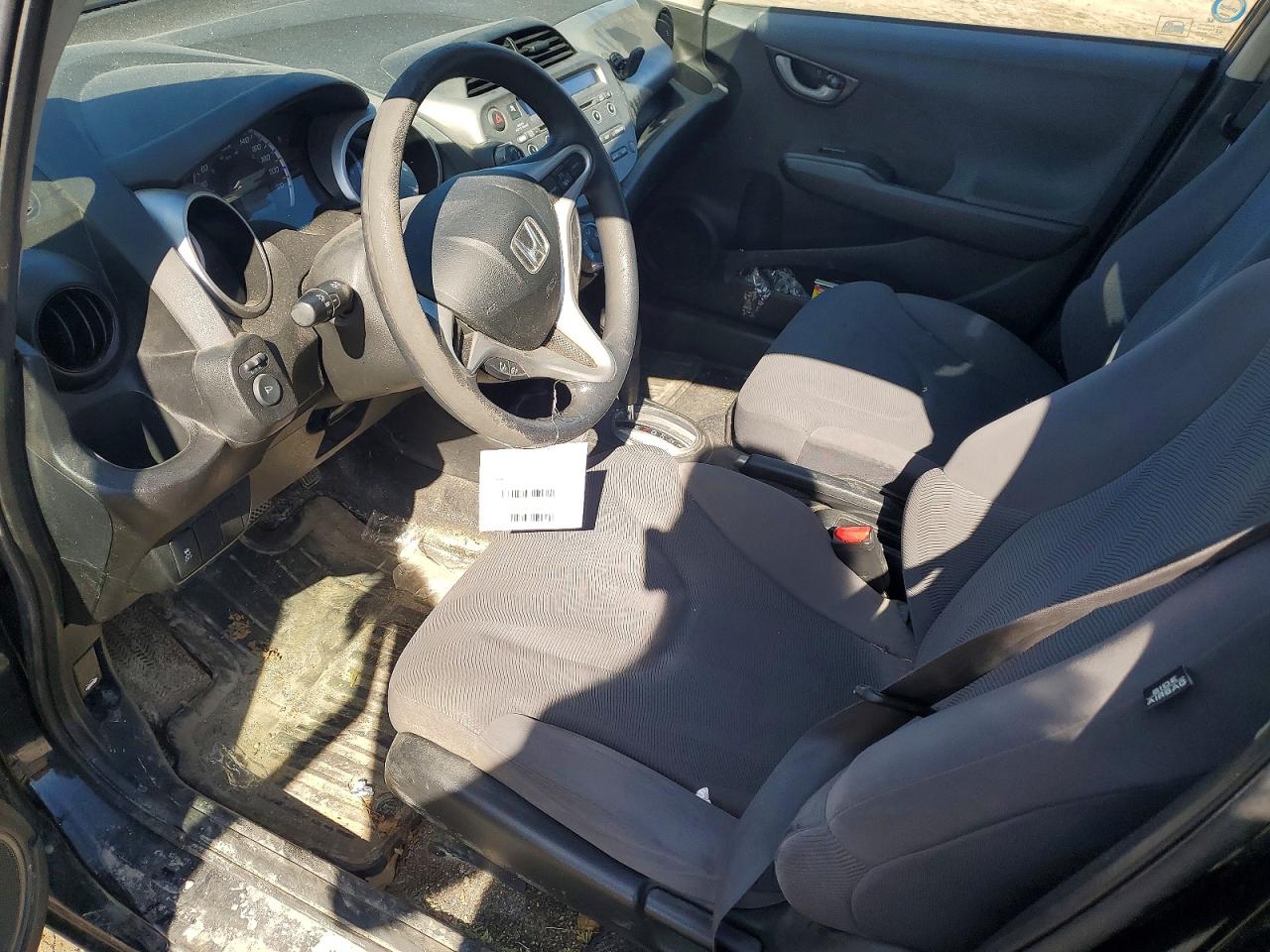 2012 Honda Fit Lx Black vin: LUCGE8H56C3004034
