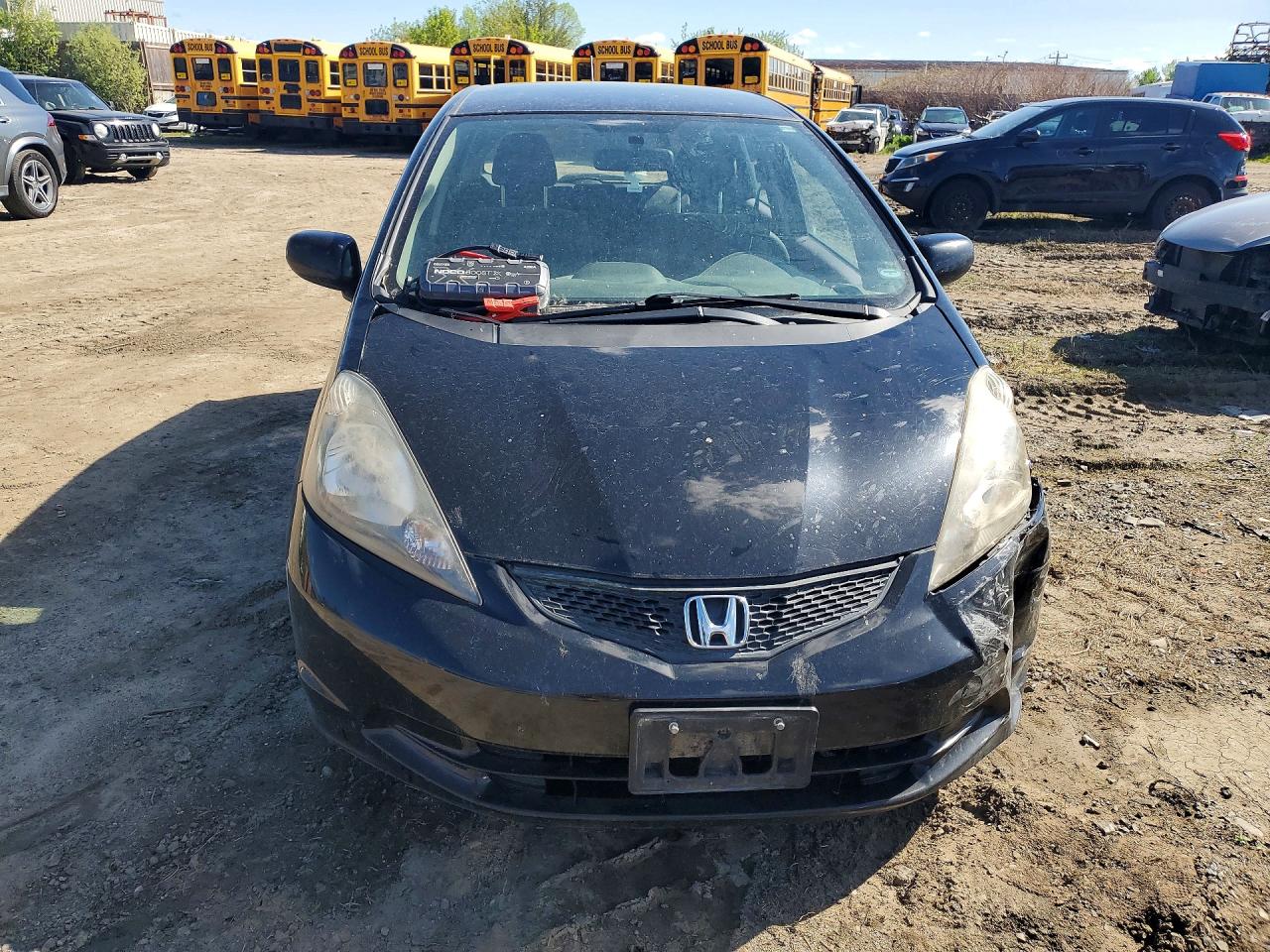 2012 Honda Fit Lx Black vin: LUCGE8H56C3004034