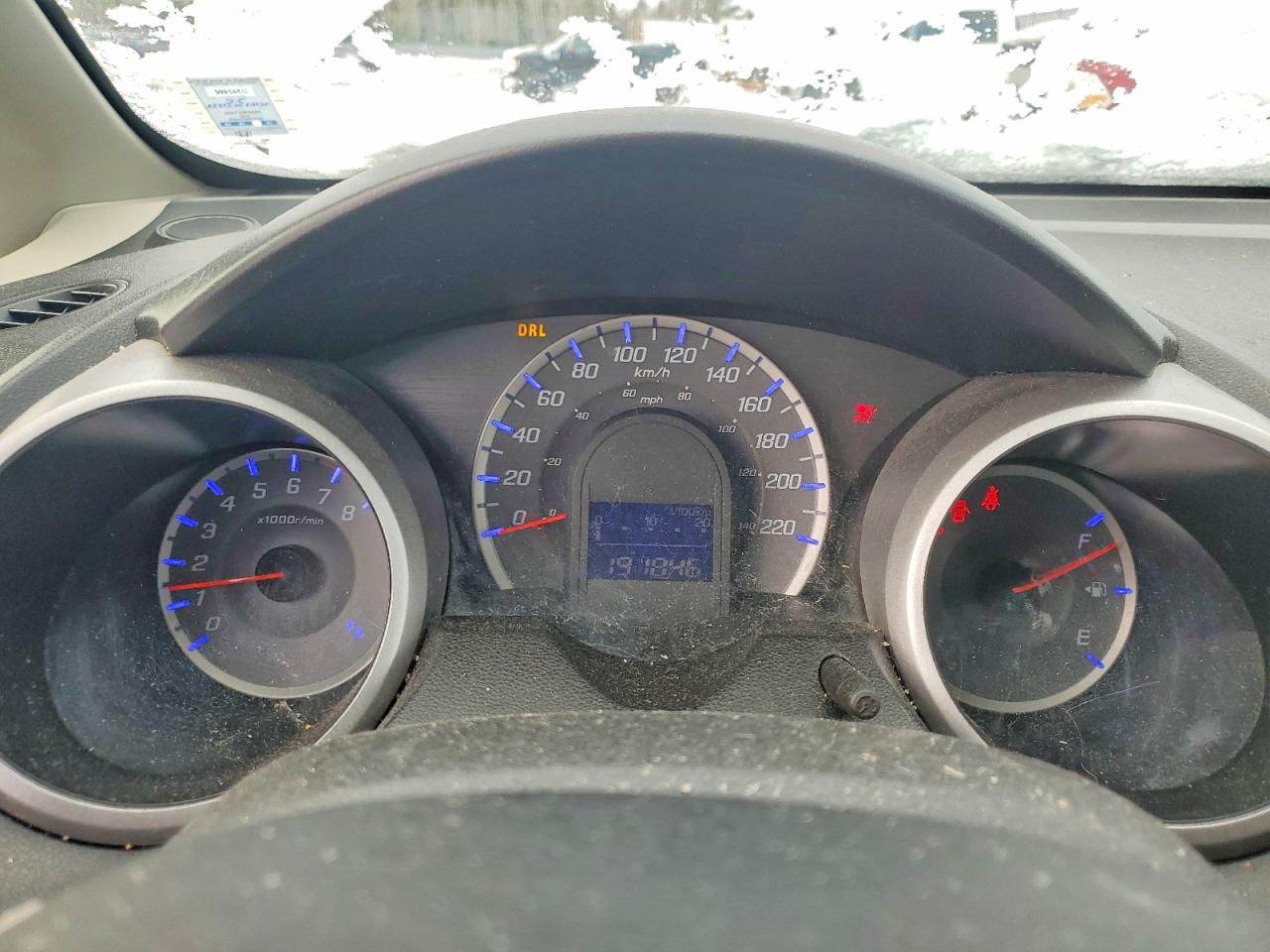 2013 Honda Fit Lx White vin: LUCGE8H56D3005587