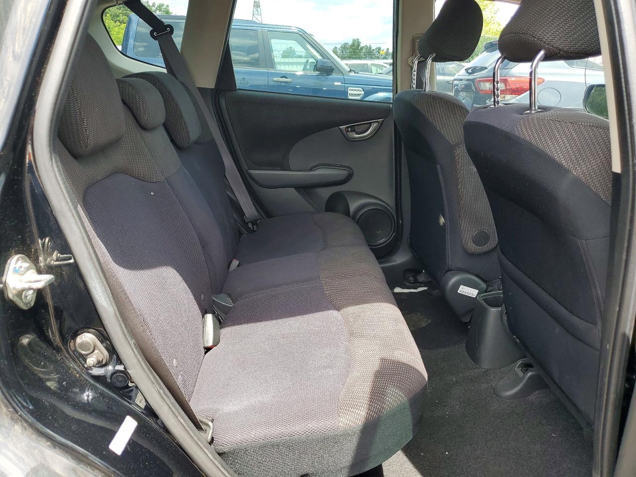 2014 Honda Fit Sport Black vin: LUCGE8H77E3002099