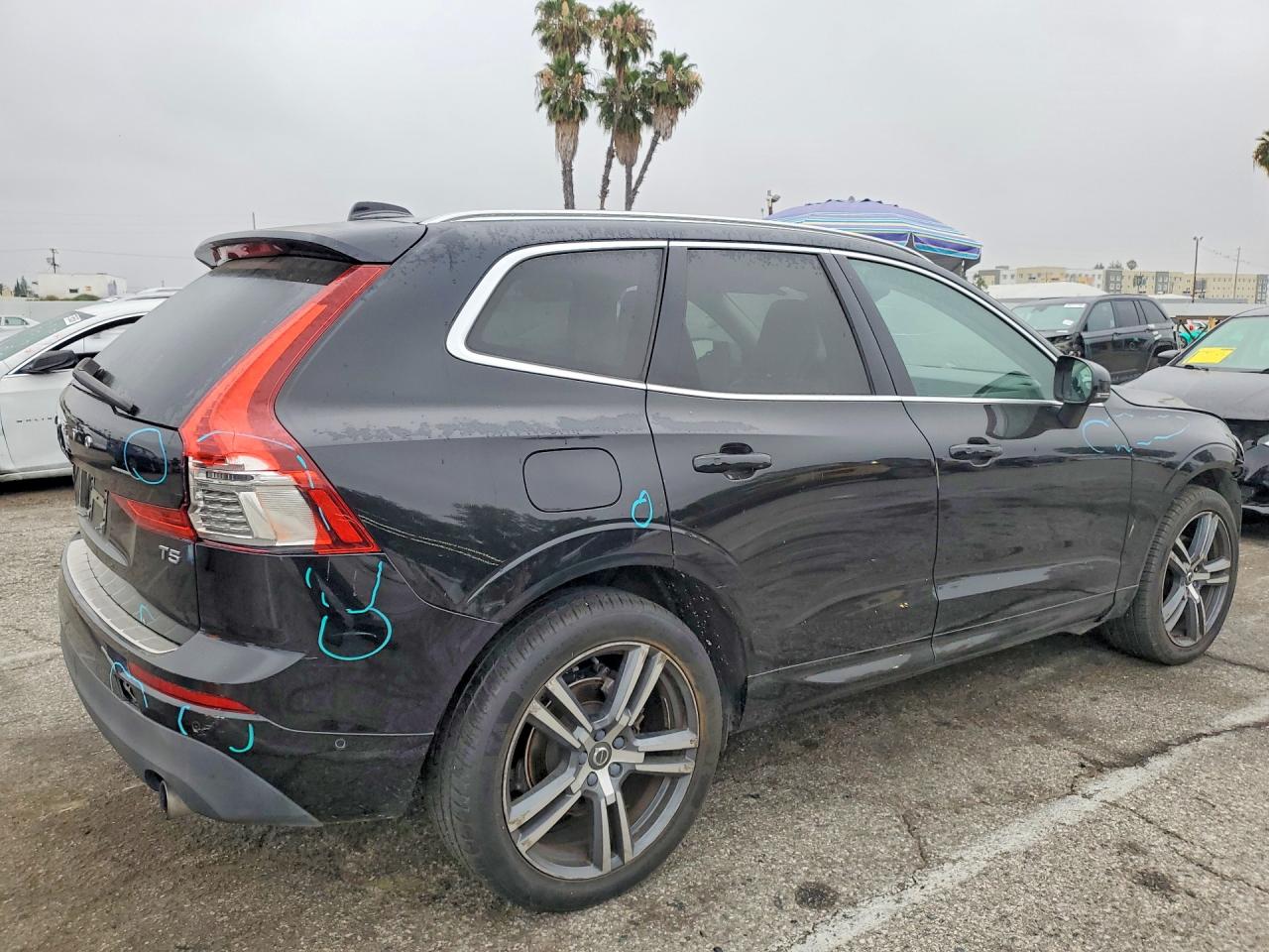 2019 Volvo Xc60 T5 Momentum Black vin: LYV102DK2KB224646