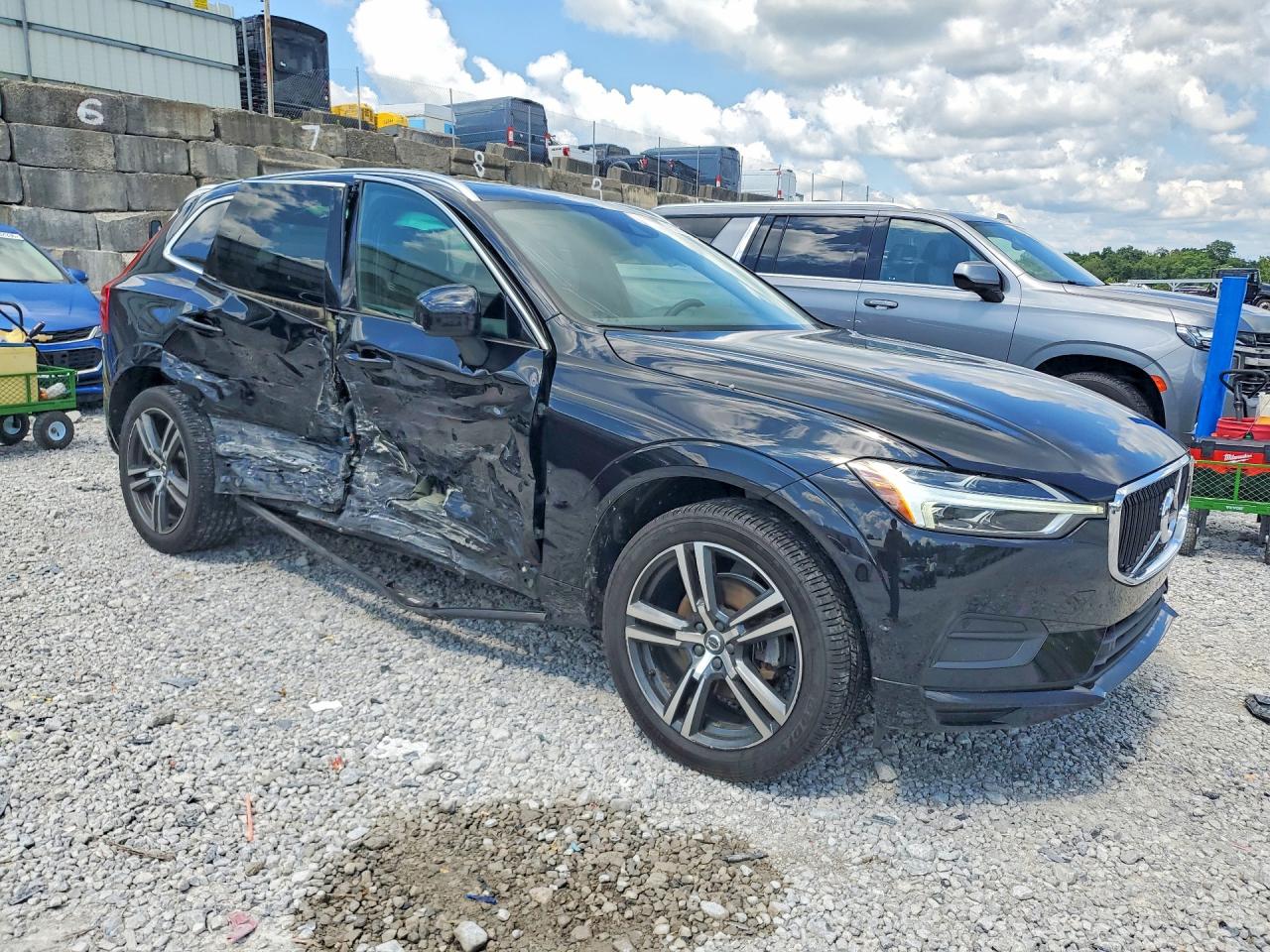 2019 Volvo Xc60 T5 Black vin: LYV102RK4KB326894