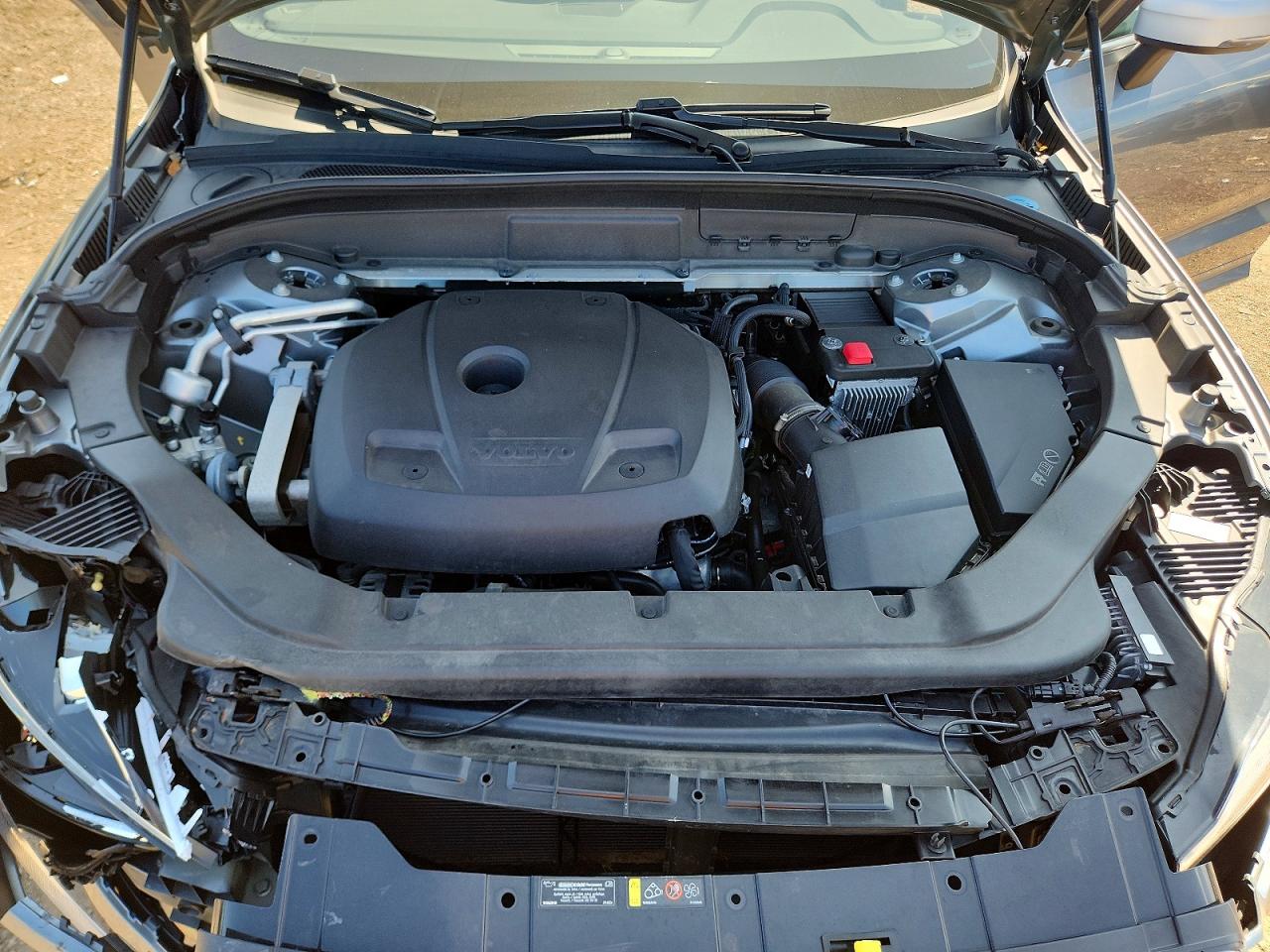 2019 Volvo Xc60 T5 R-design Серый vin: LYV102RM4KB224660