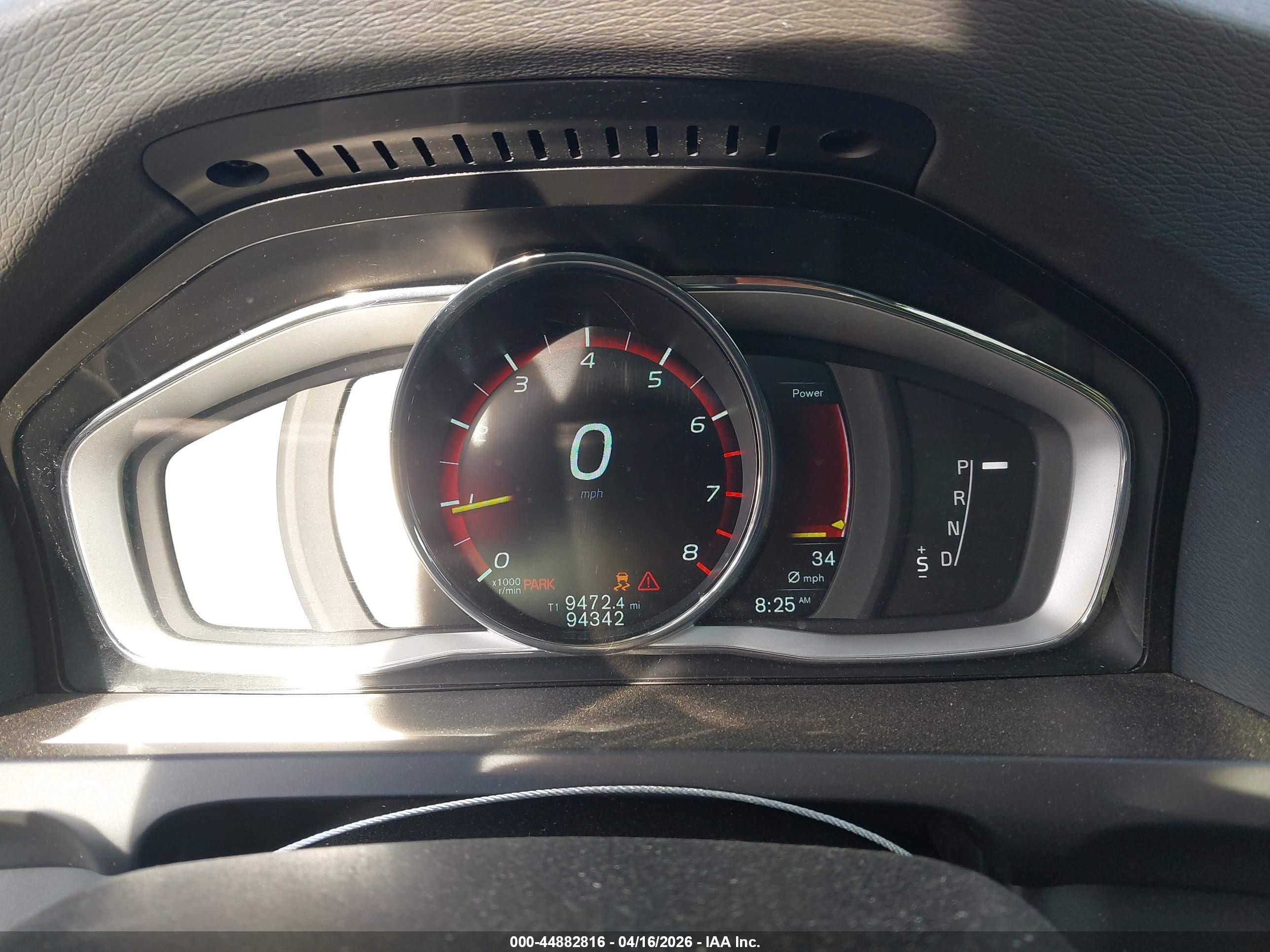 2016 Volvo S60 Inscription T5 Drive-e Premier Gray vin: LYV402FK1GB097082