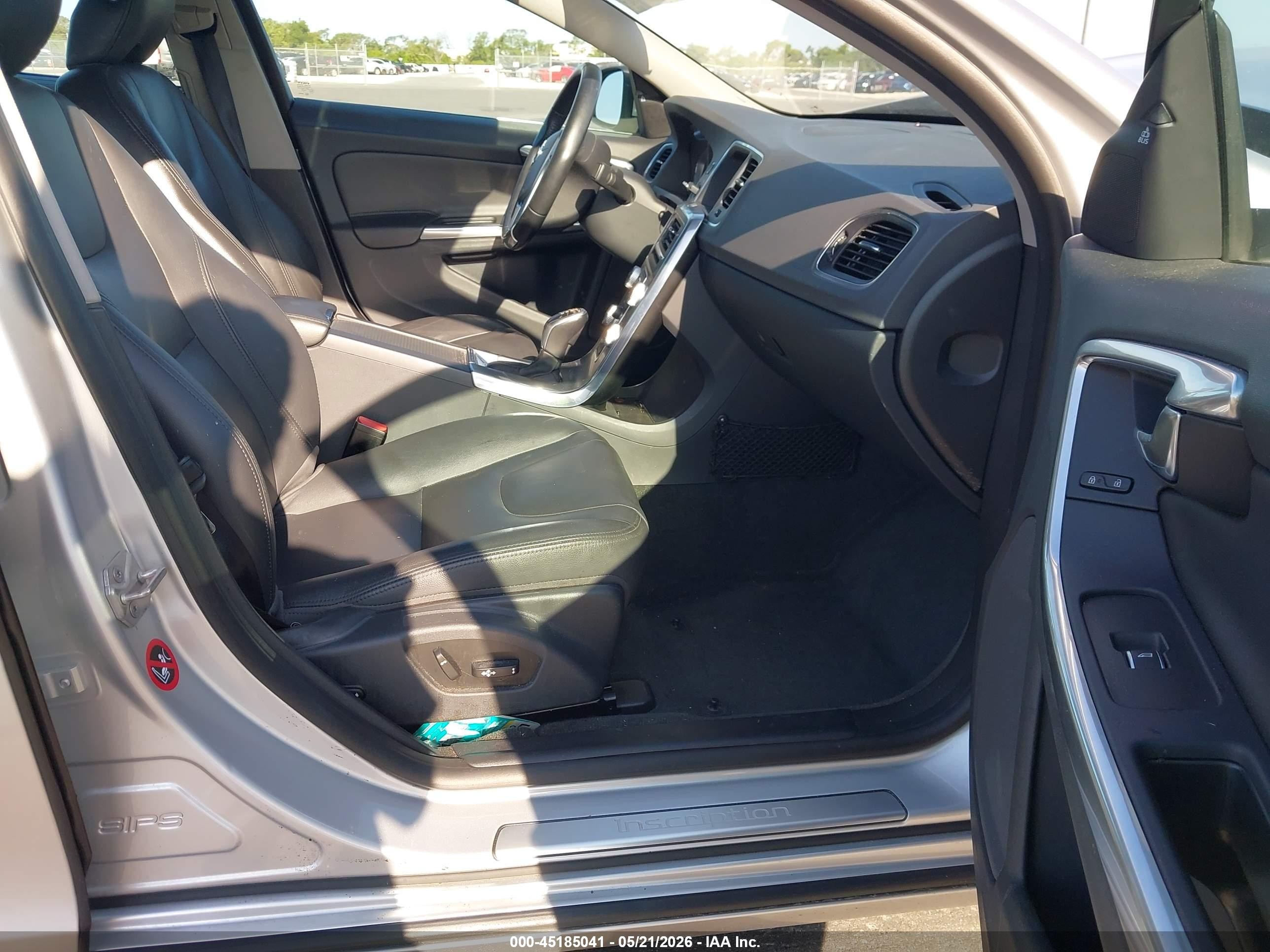 2017 Volvo S60 Inscription T5 Silver vin: LYV402TKXHB126620