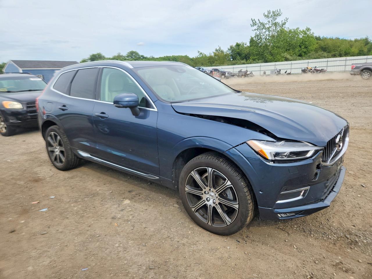 2019 Volvo Xc60 T6 Inscription Blue vin: LYVA22RL4KB219895