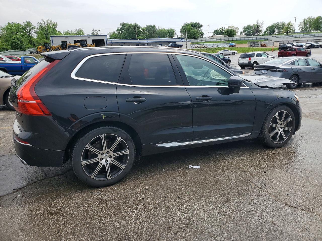 2018 Volvo Xc60 T6 Black vin: LYVA22RLXJB106032