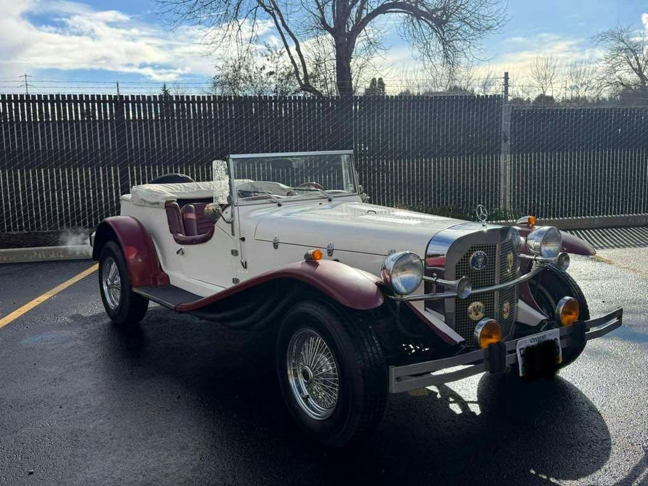 1929 Mercedes-benz Gazel Kit Two Tone vin: M10077A182L09894