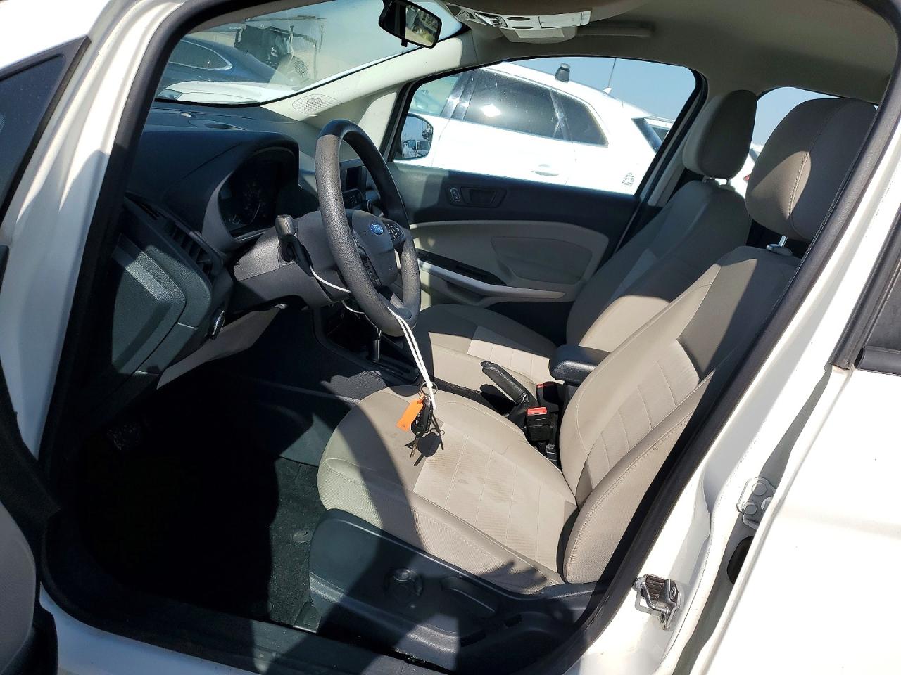 2018 Ford Ecosport S Белый vin: MAJ3P1RE4JC234998