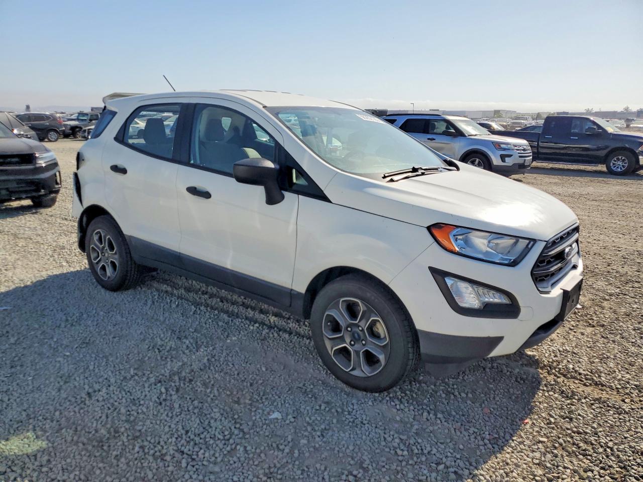 2018 Ford Ecosport S Белый vin: MAJ3P1RE4JC234998